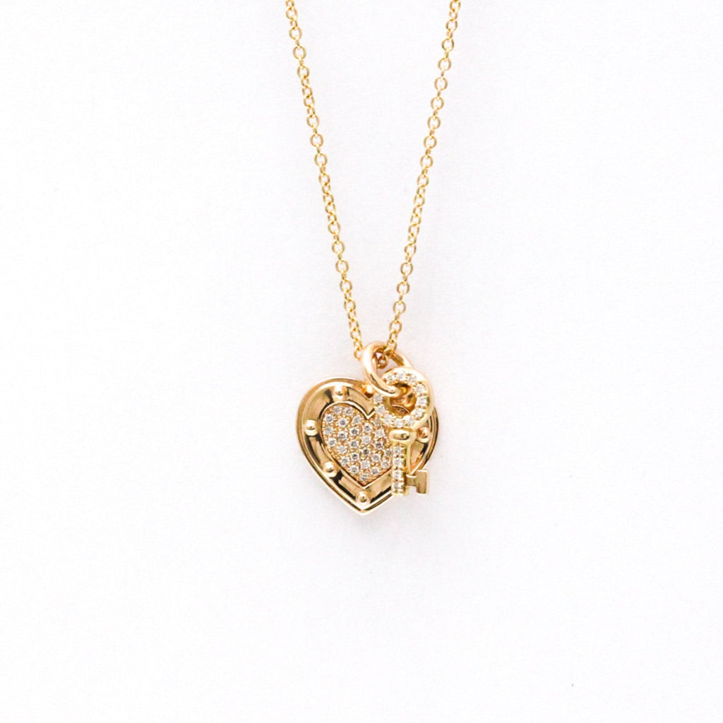 Return To Tiffany Pendant Necklace 18K Rose Gold