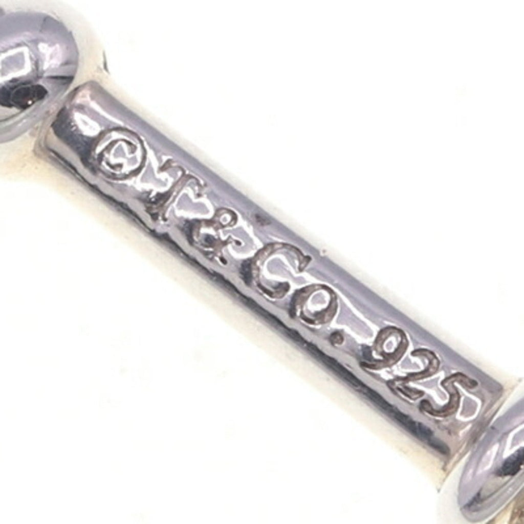 Heart Key Pendant Necklace Sterling Silver