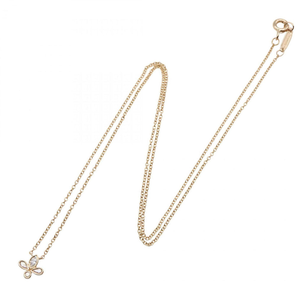 Pendant Necklace 18K Rose Gold with Diamond