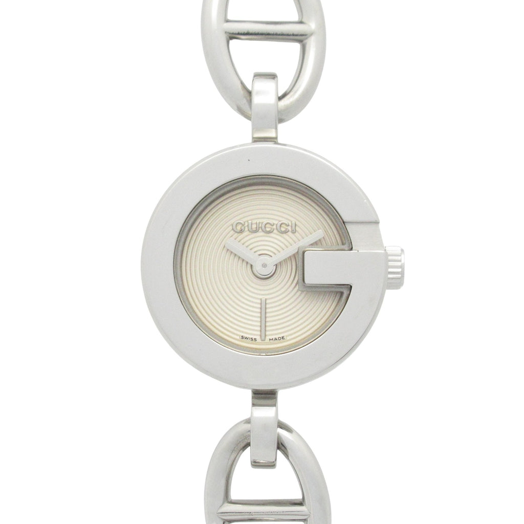 G Charm Bracelet Watch Stainless Steel 107