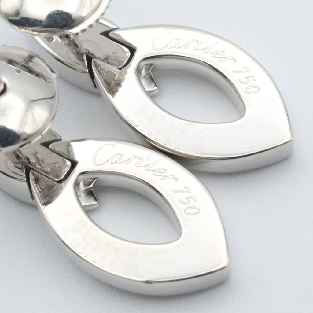 Earrings 18K White Gold