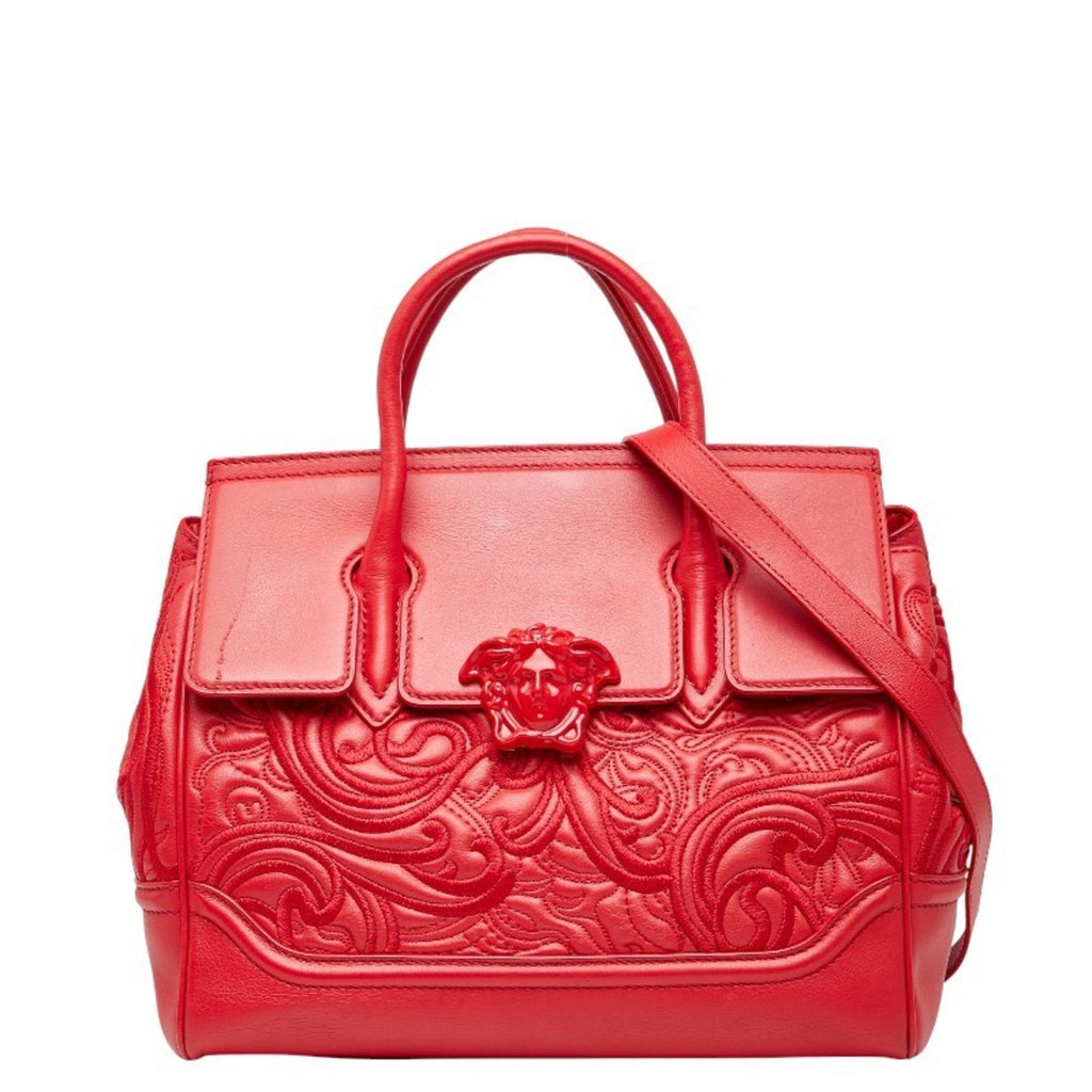 Palazzo Empire Bag Embroidered Barocco Leather Large