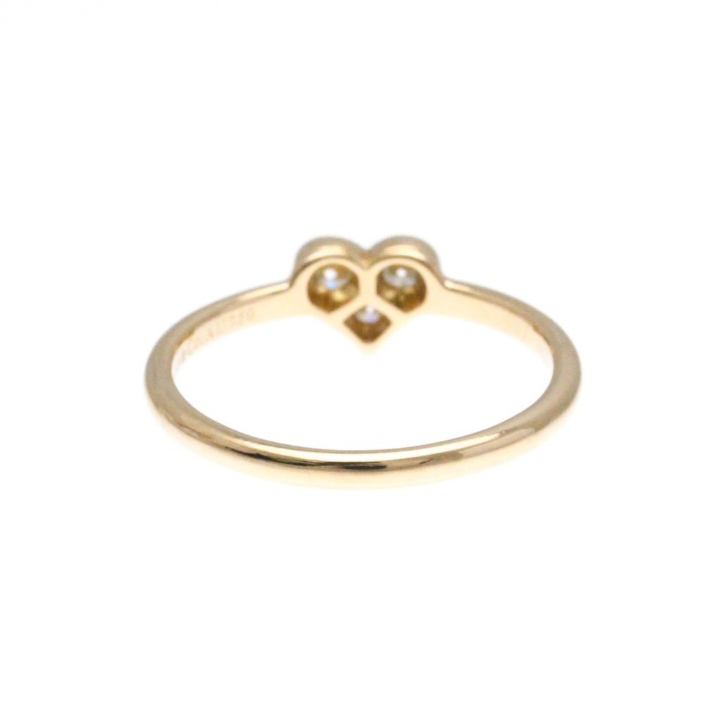 Sentimental Heart Ring 18K Rose Gold with Diamond