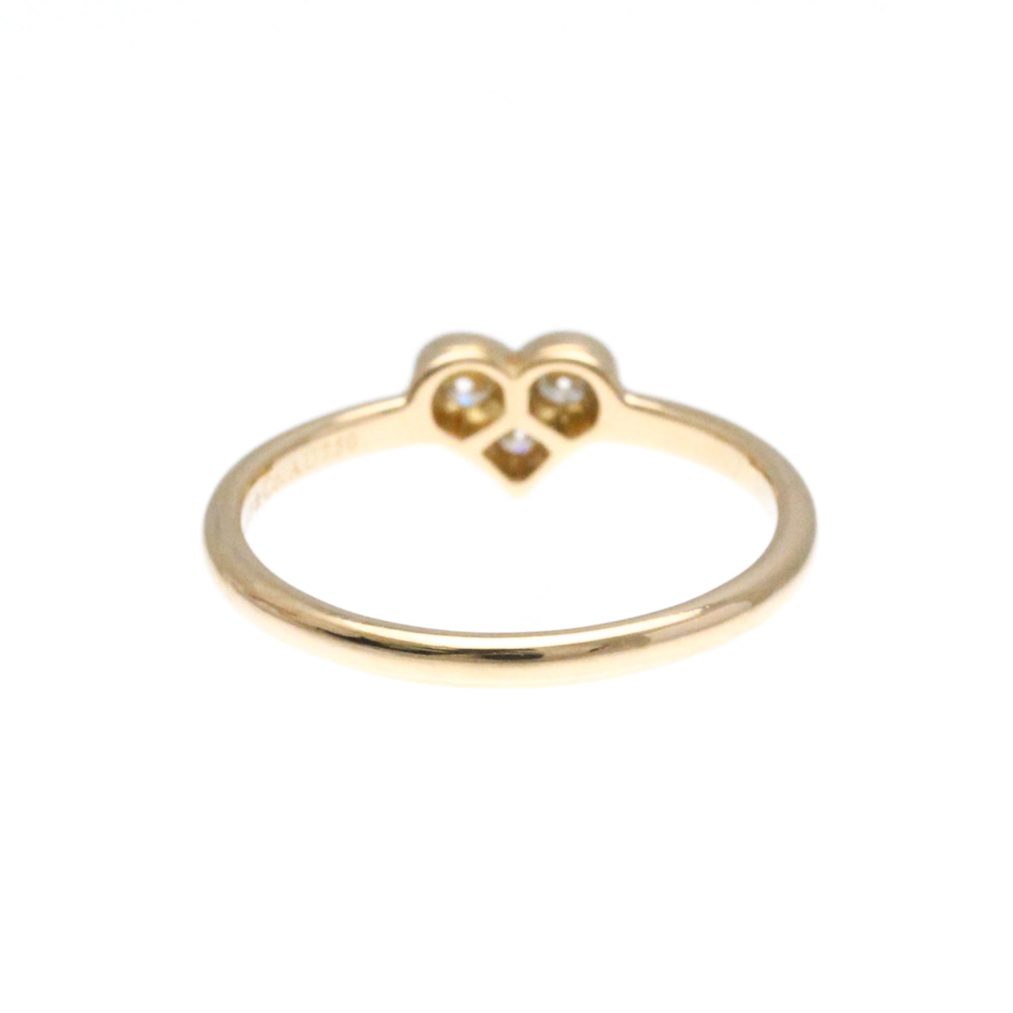 Sentimental Heart Ring 18K Rose Gold with Diamond