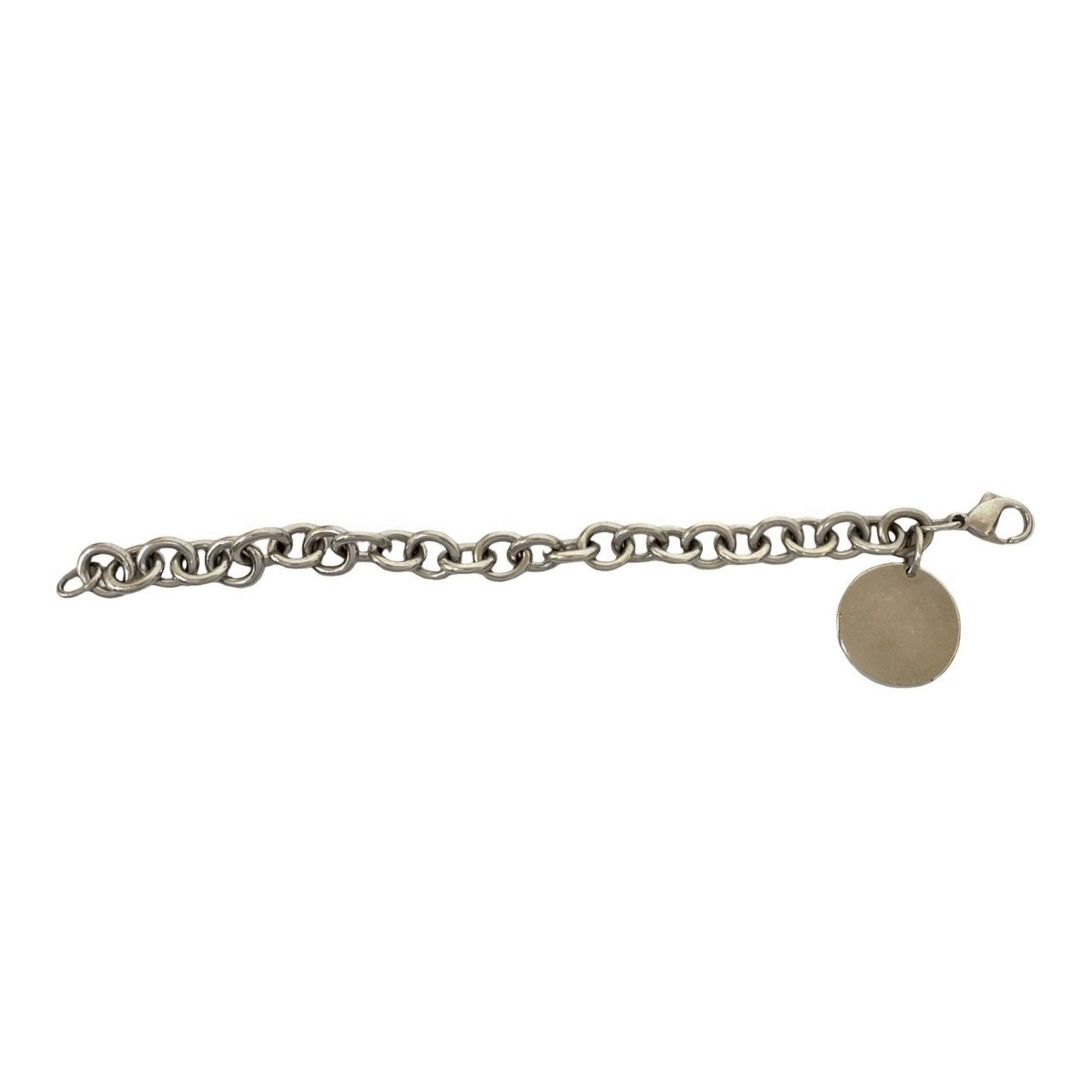 Chain Bangle Bracelet Sterling Silver