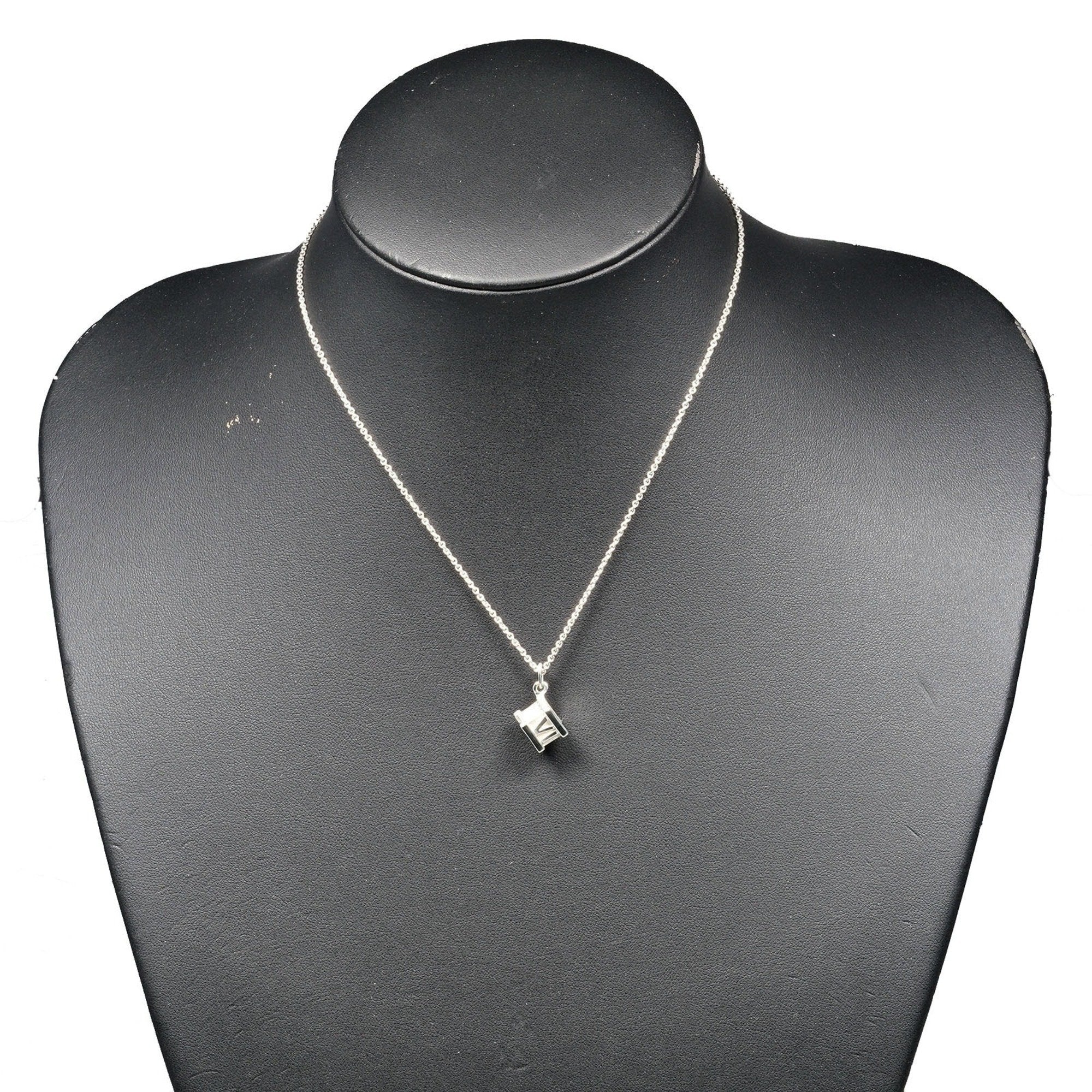 Atlas Pendant Necklace Sterling Silver