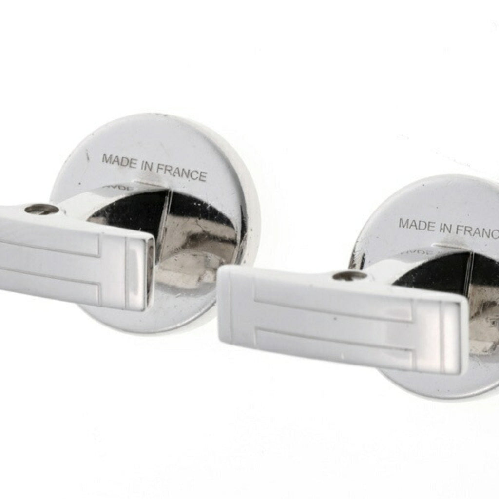 Ricor 2 Serie Cufflinks Metal Silver and Yellow Bracelet