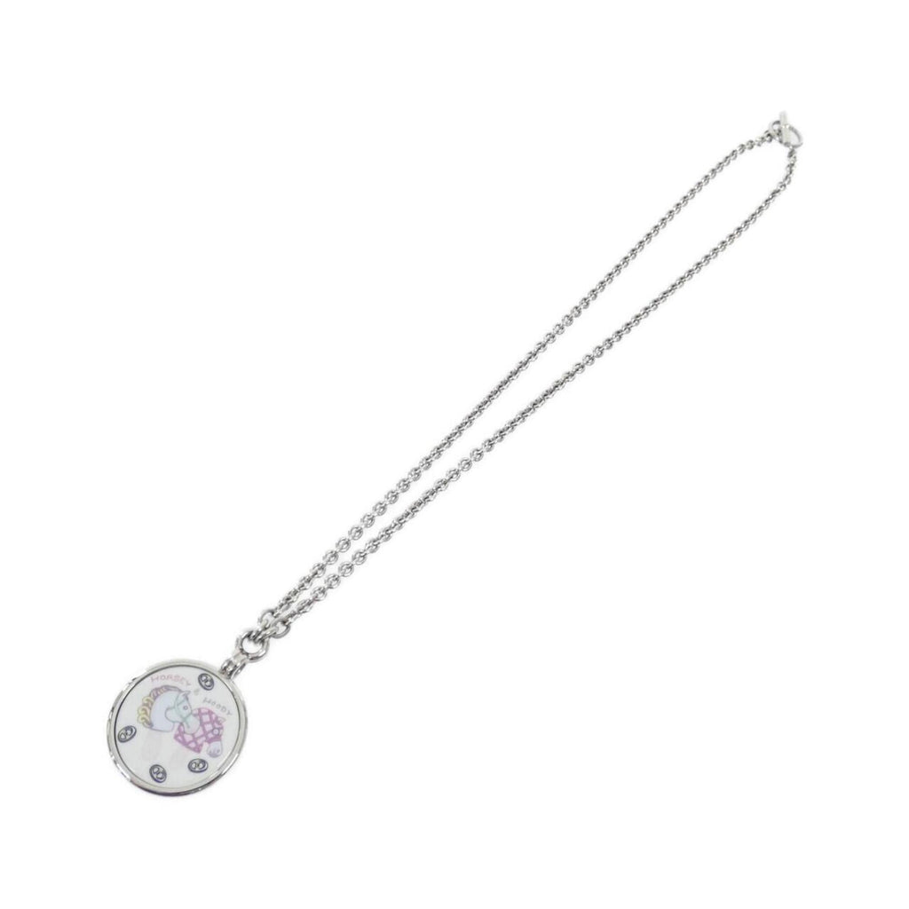 Funny Ice Cream Medaille Pendant Necklace Sterling Silver Mini