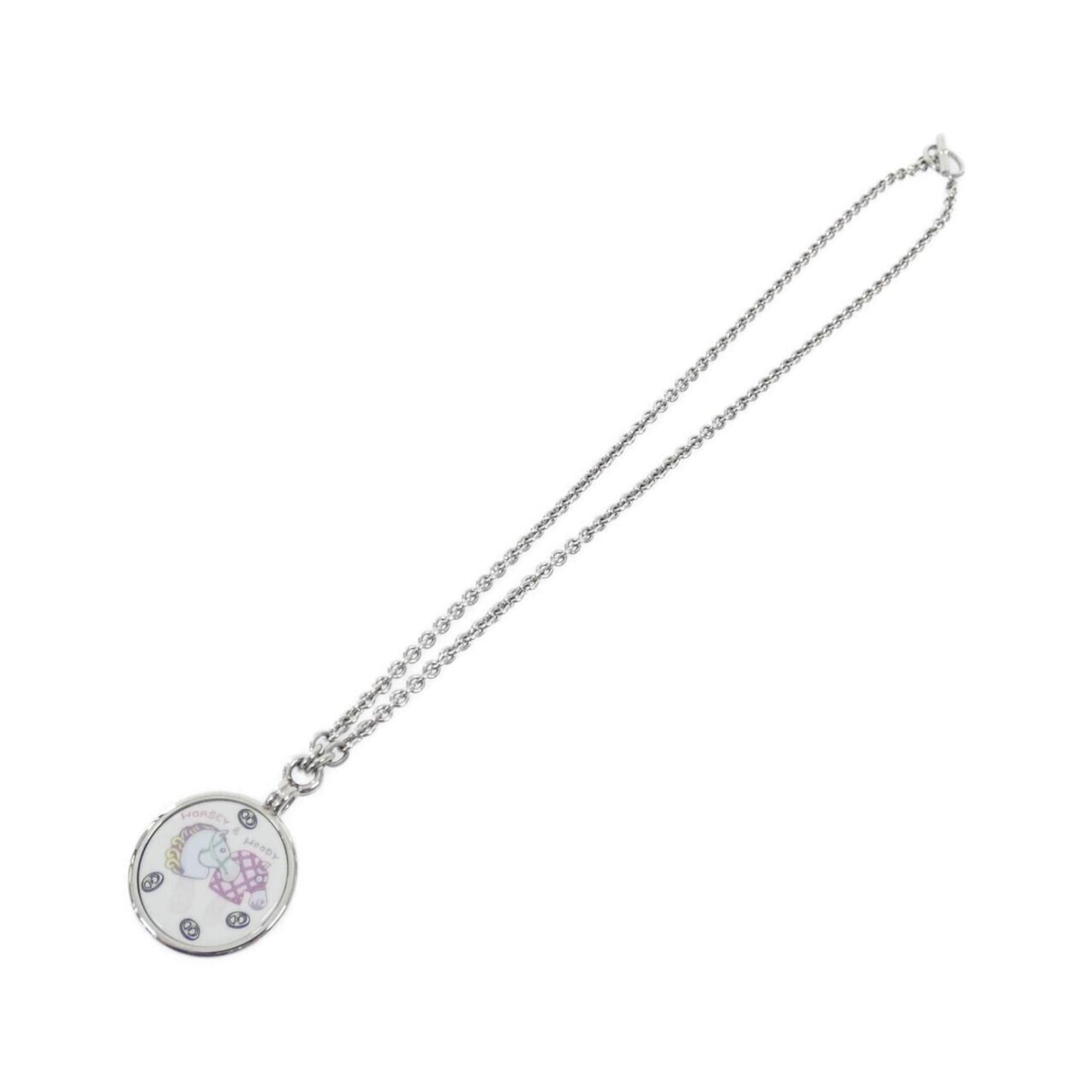 Funny Ice Cream Medaille Pendant Necklace Sterling Silver Mini