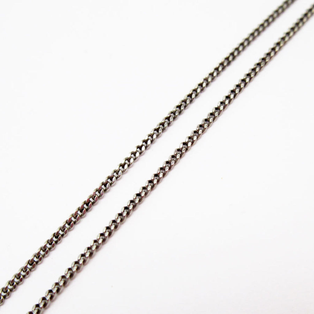 Pendant Necklace Silver Metal