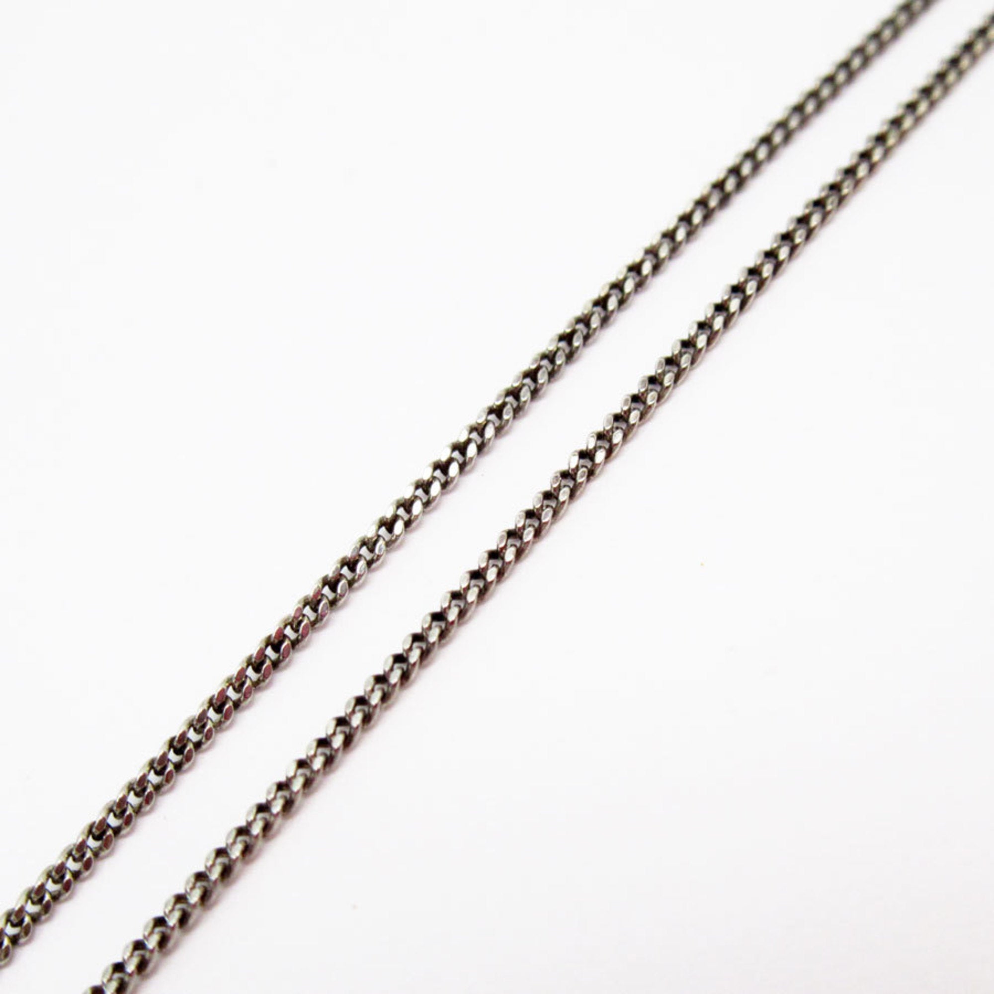 Pendant Necklace Silver Metal