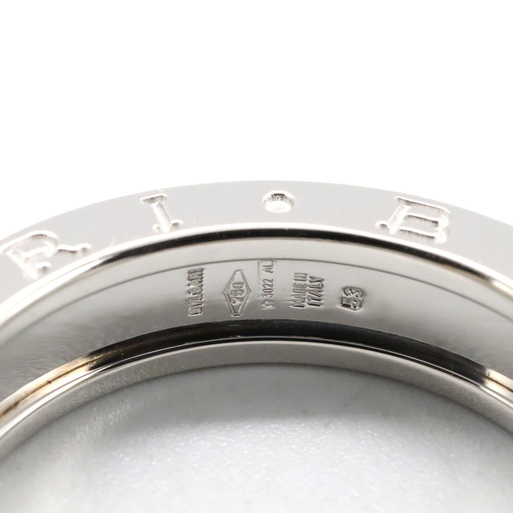 B.Zero1 Ring 18K White Gold and Sterling Silver