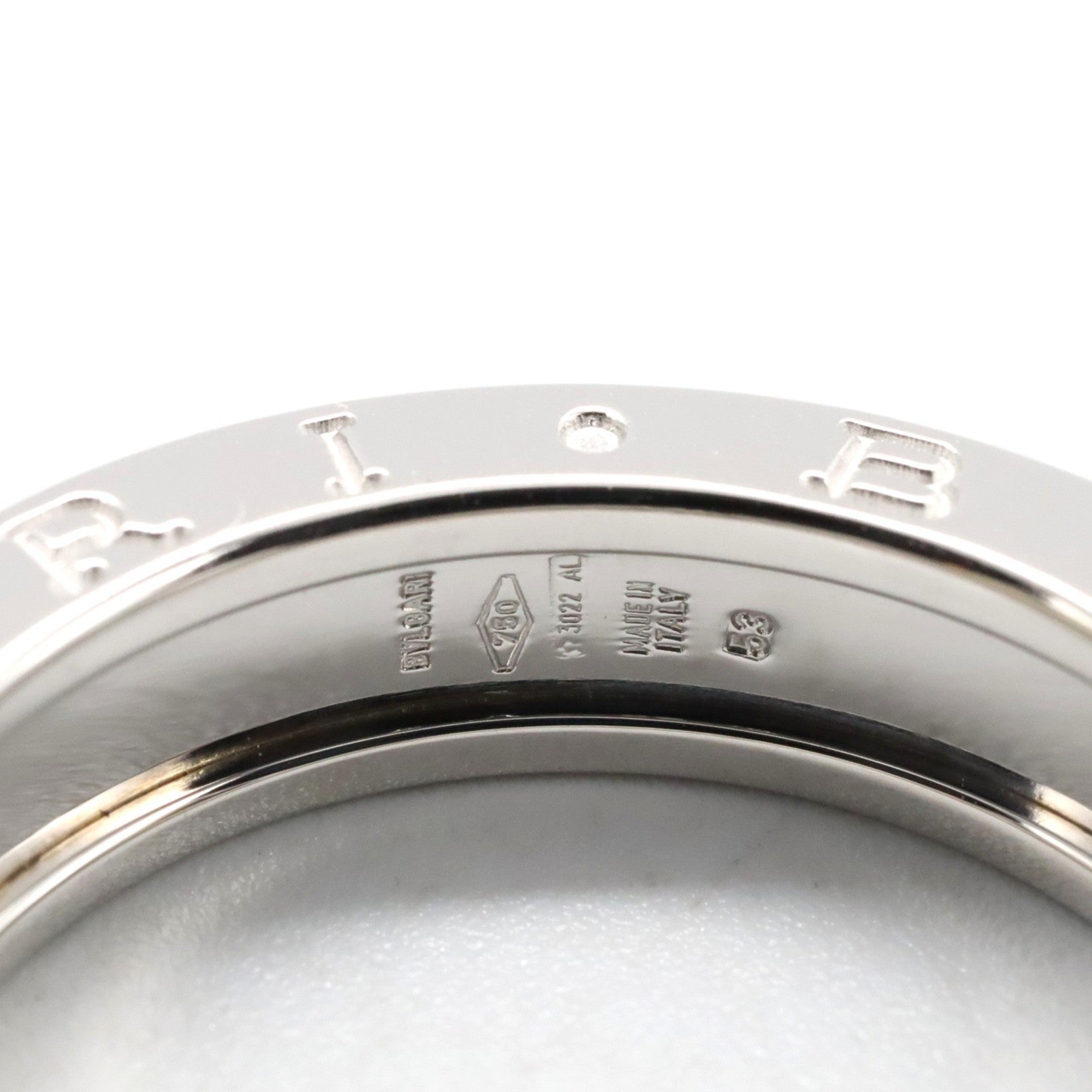 B.Zero1 Ring 18K White Gold and Sterling Silver