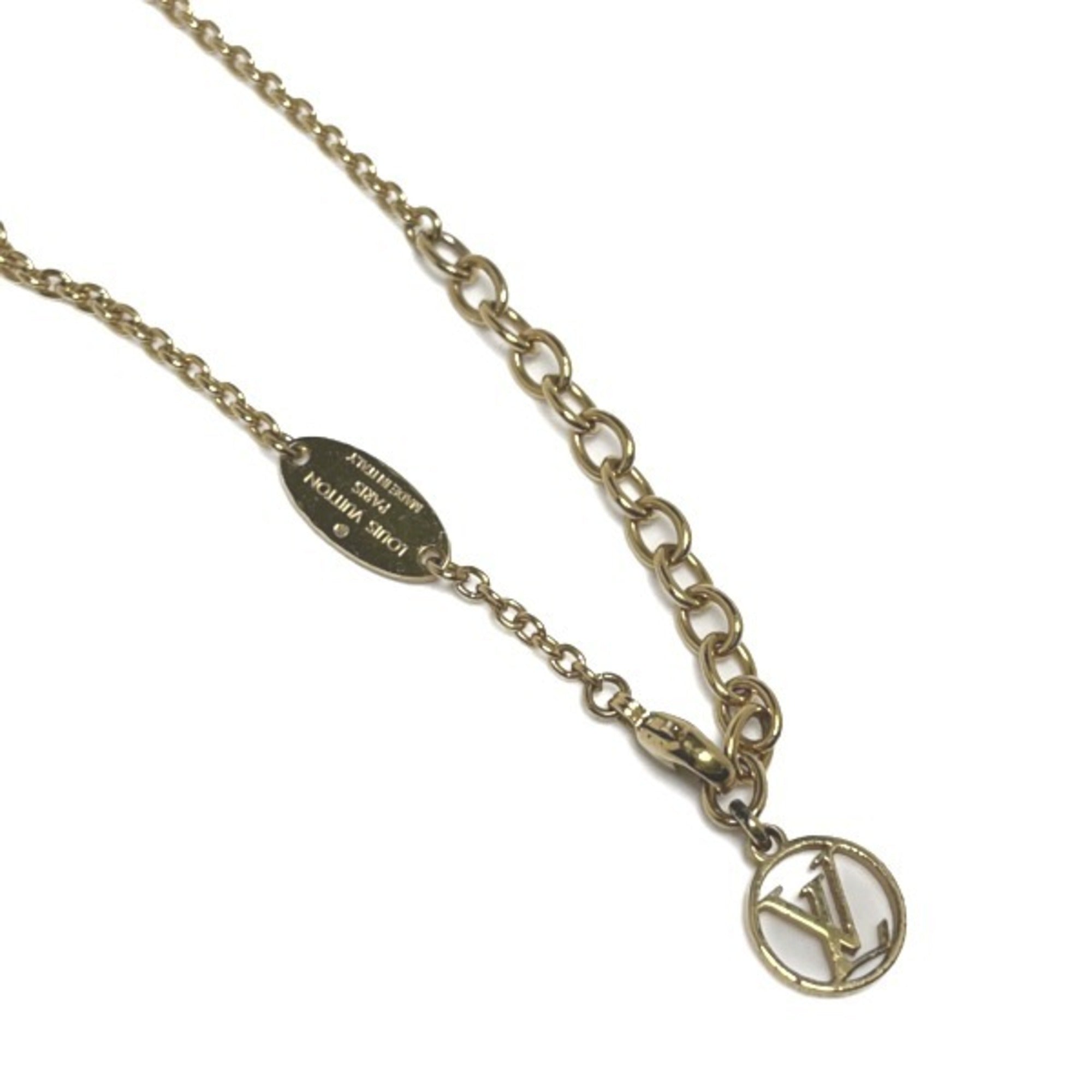 Essential V Pendant Necklace Gold
