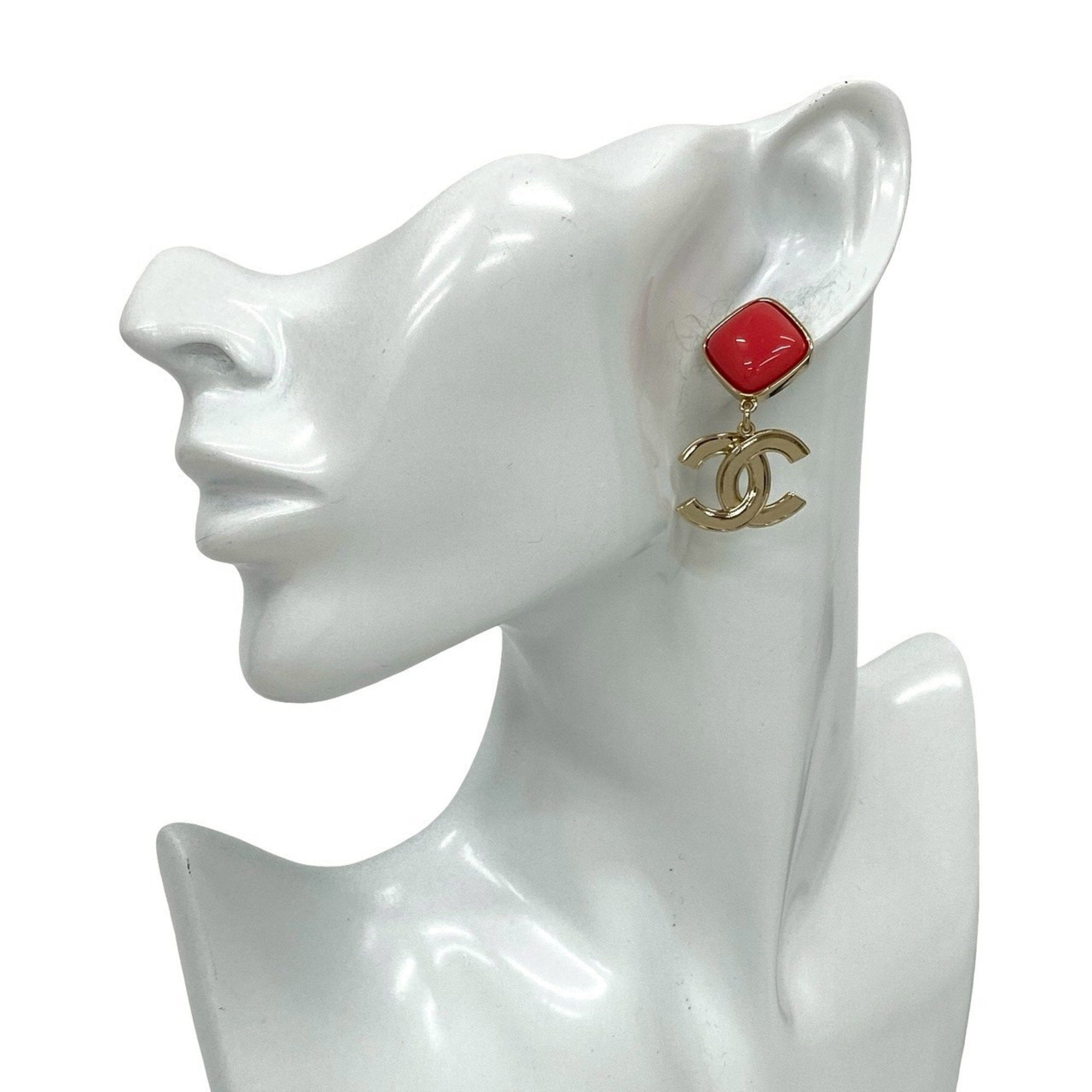 CC Logo Earrings Metal