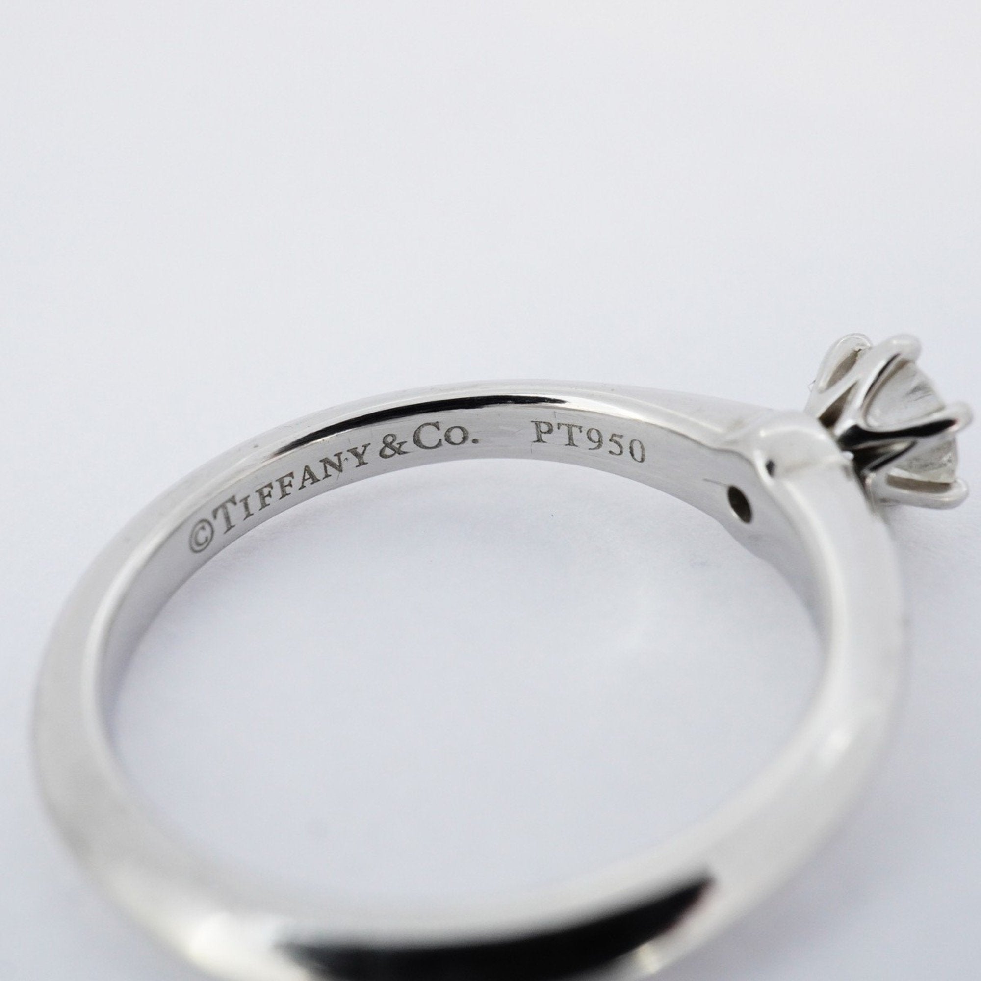 Solitaire Ring Platinum with Diamond