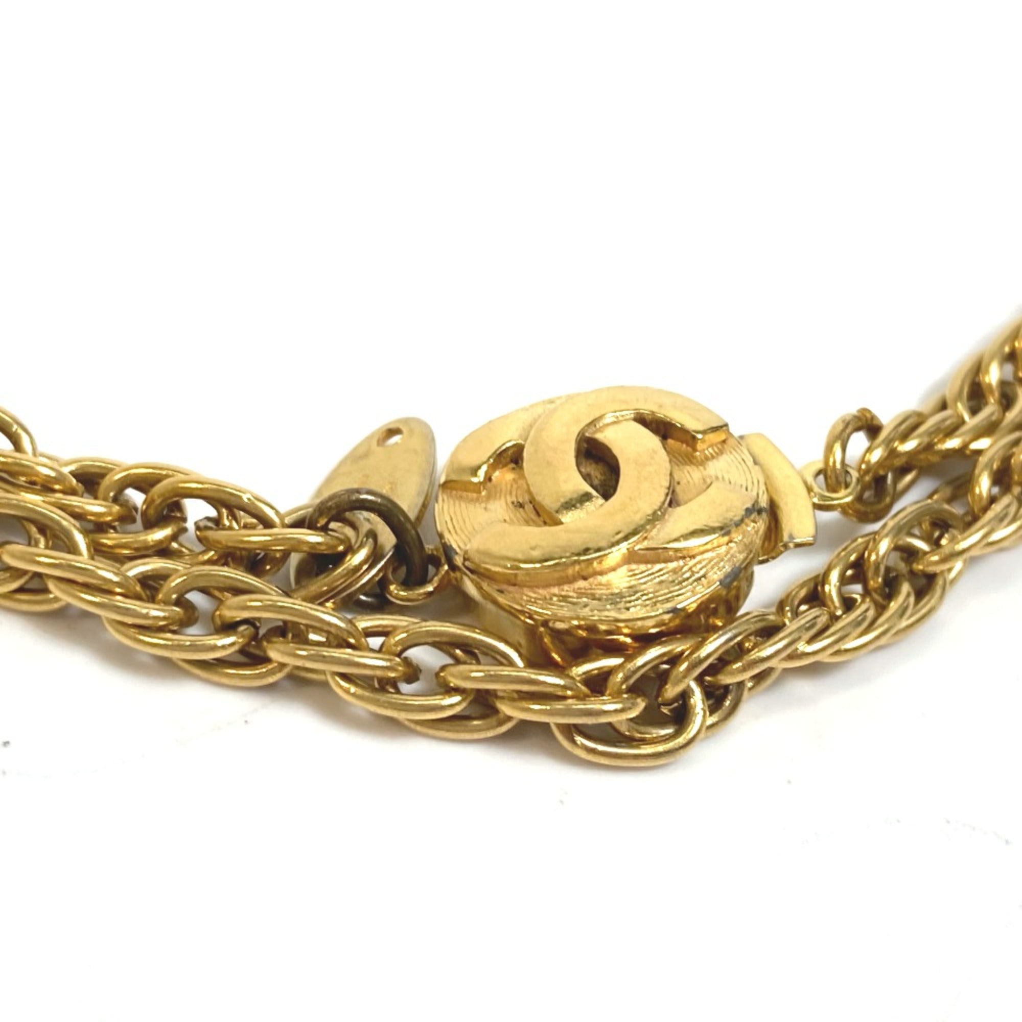 Necklace Gold-Tone Metal