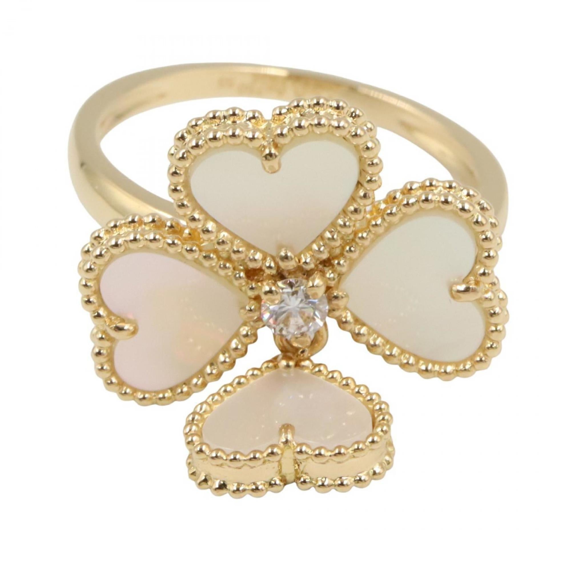 Sweet Alhambra Ring 18K Yellow Gold