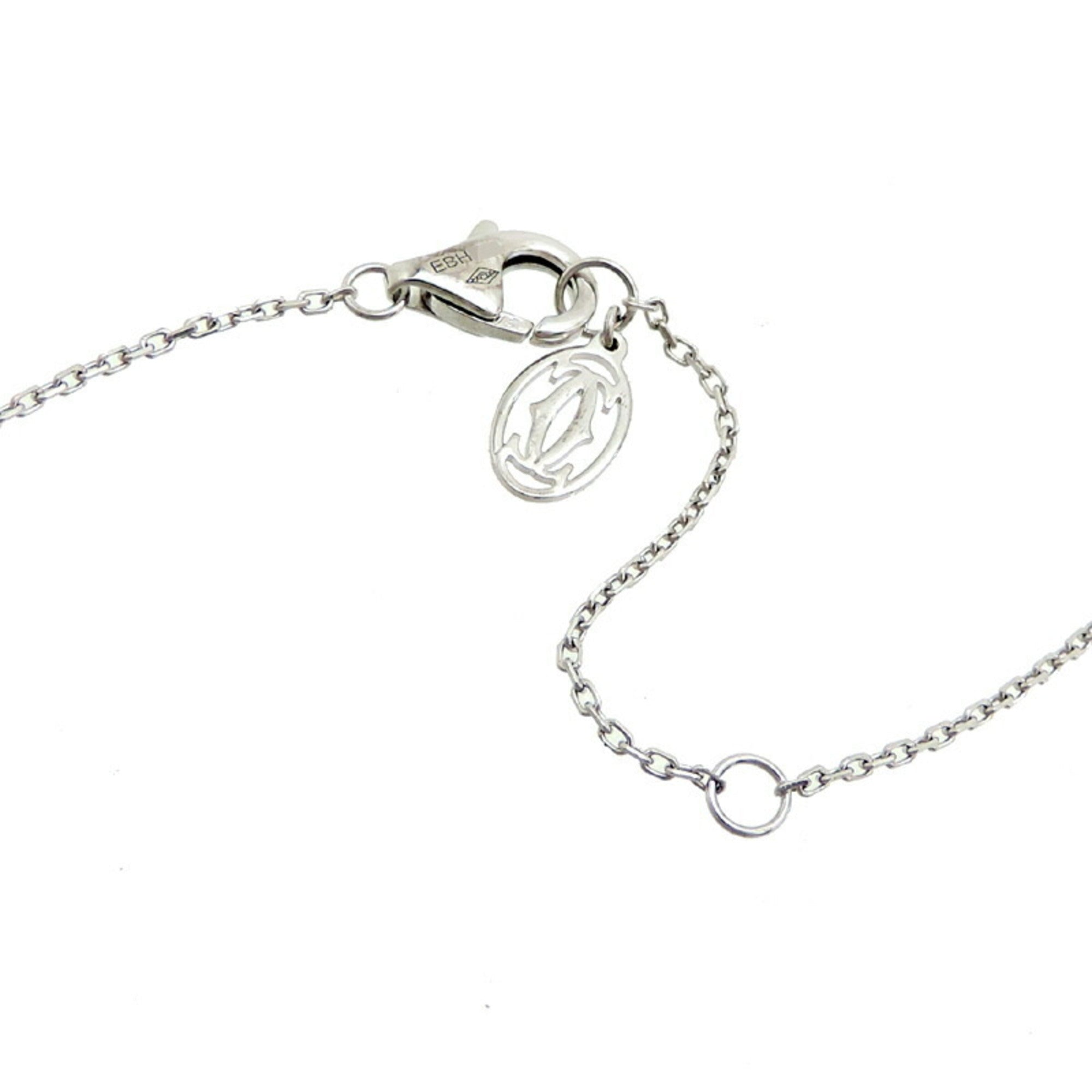 Love Pendant Necklace 18K White Gold with Diamond