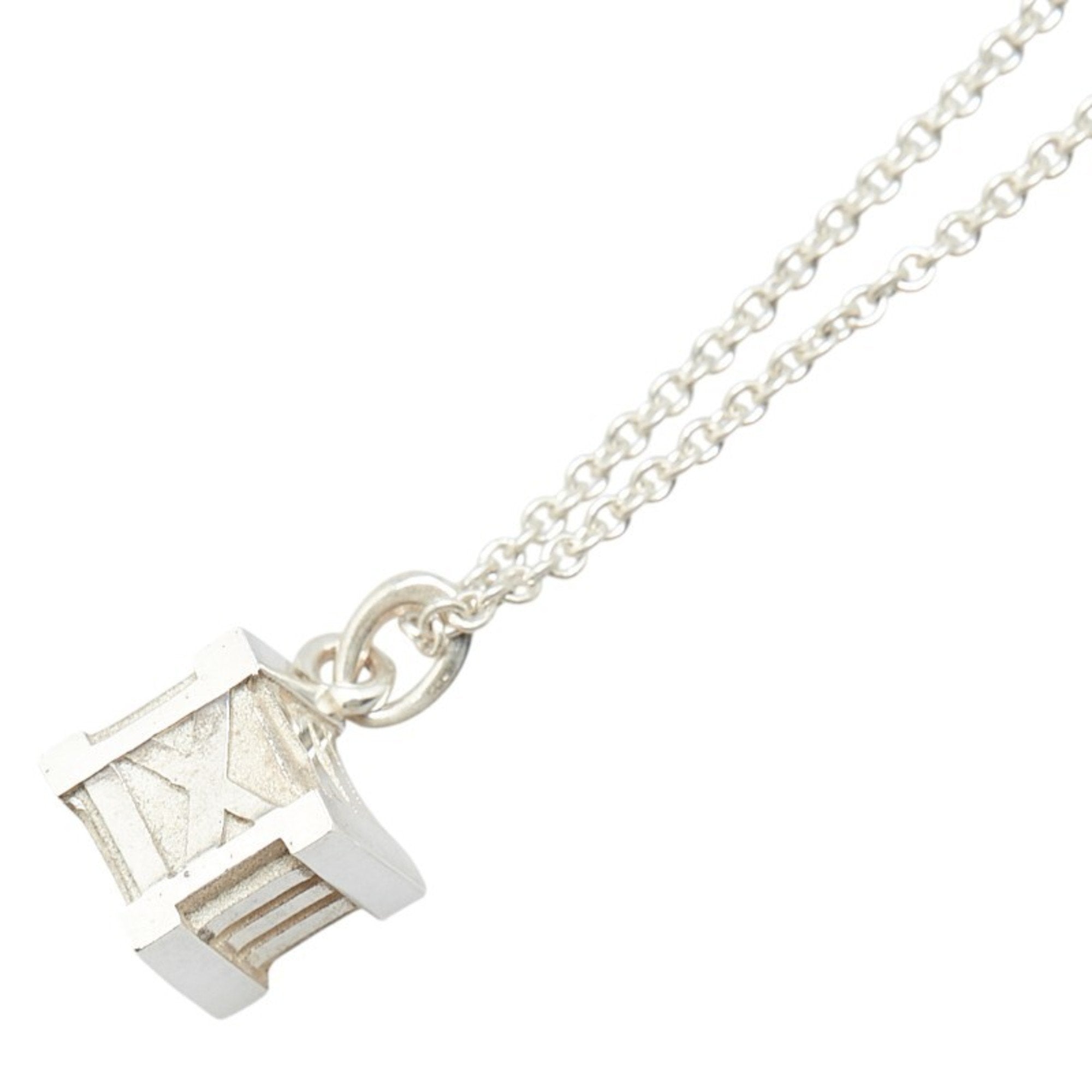 Atlas Pendant Necklace Sterling Silver