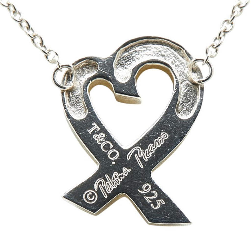 Loving Heart Pendant Necklace Sterling Silver