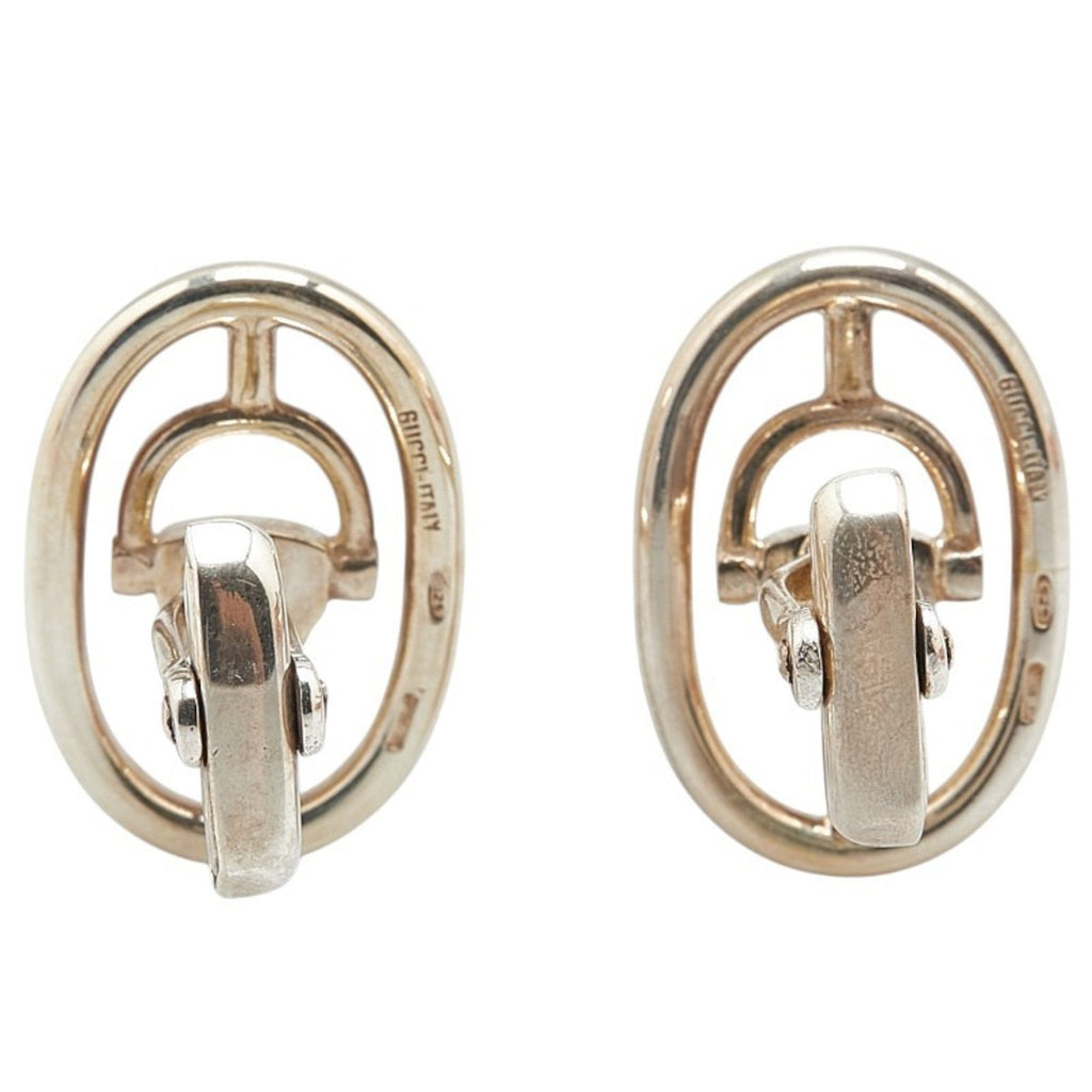 Horsebit Cufflinks Sterling Silver Bracelet