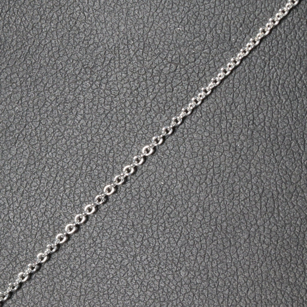 Fleur De L'Ski Pendant Necklace Sterling Silver