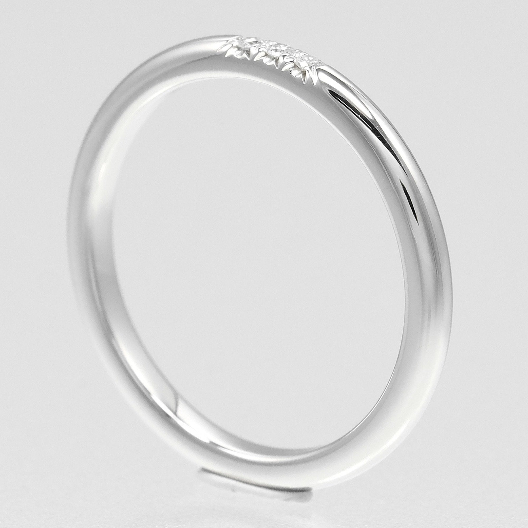 Ring Platinum with 3 Diamonds