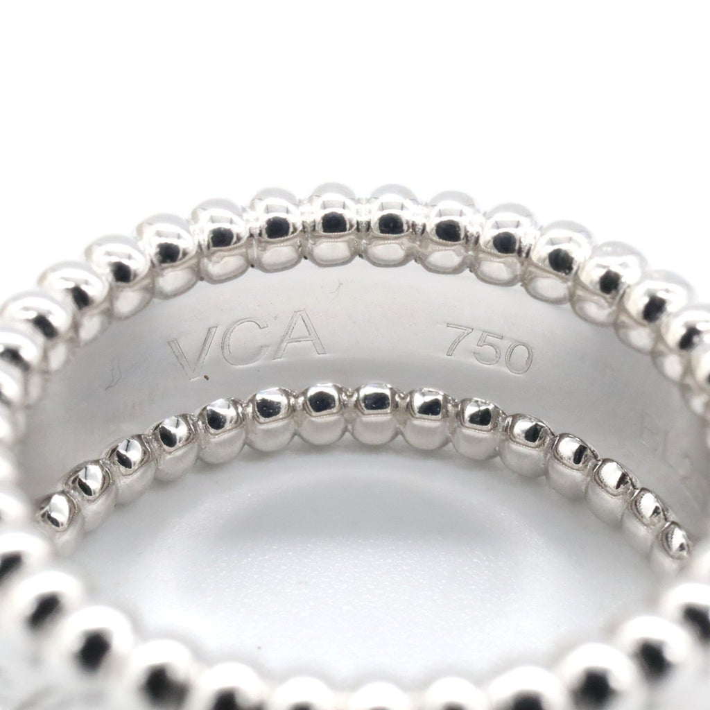 Perlée Senior Tulle Ring 18K White Gold