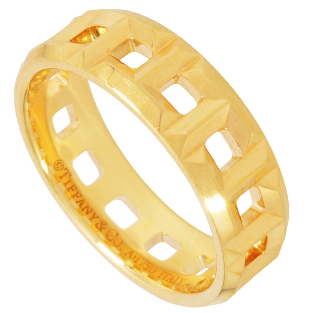 T True Ring 18K Yellow Gold