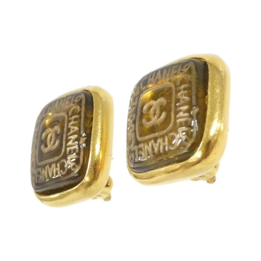 Clip-On Earrings Clip-On Gold-Tone Metal