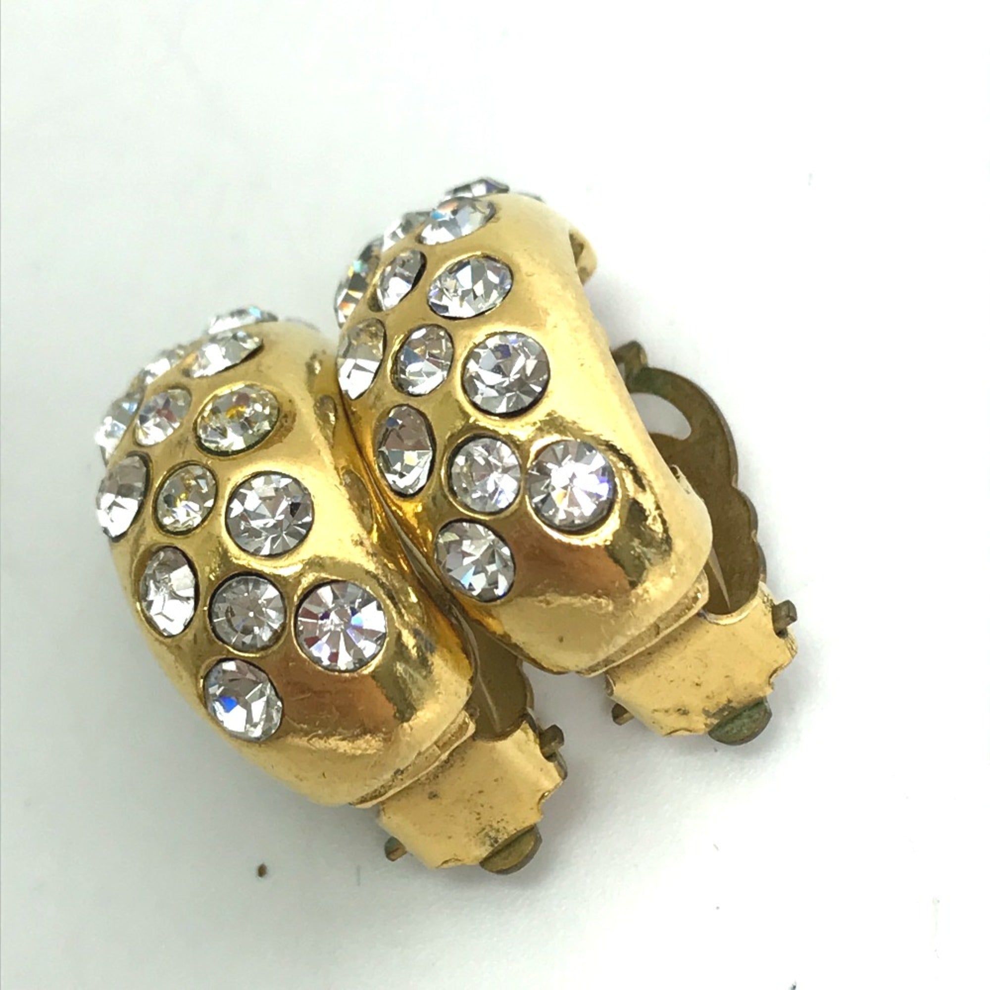 Vintage Clip-On Earrings Clip-On