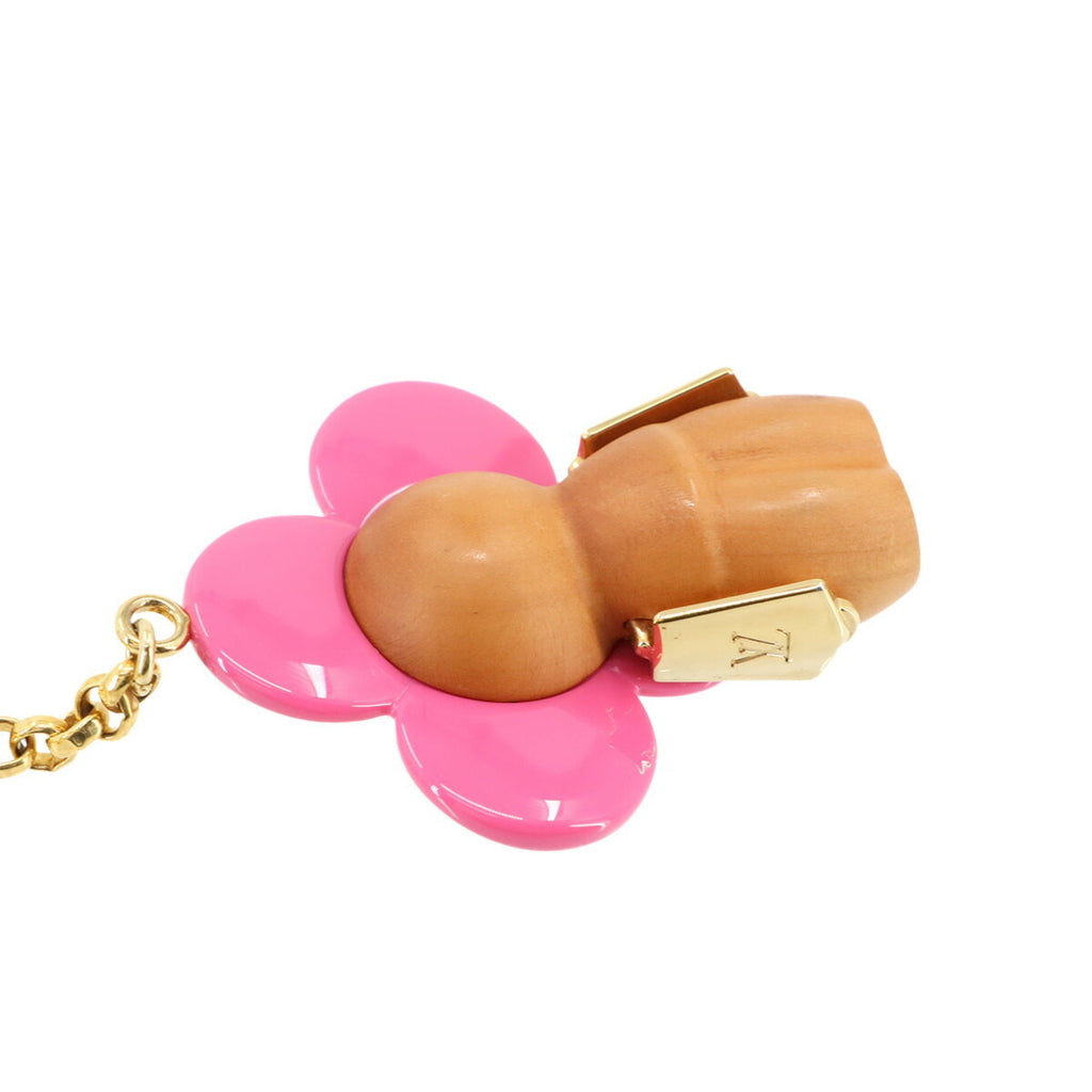 Porte-Clés Vivienne Charm Beige Black and Pink Handbag Charm