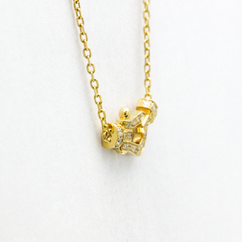 Force 10 Pendant Necklace 18K Yellow Gold with Diamond Mini
