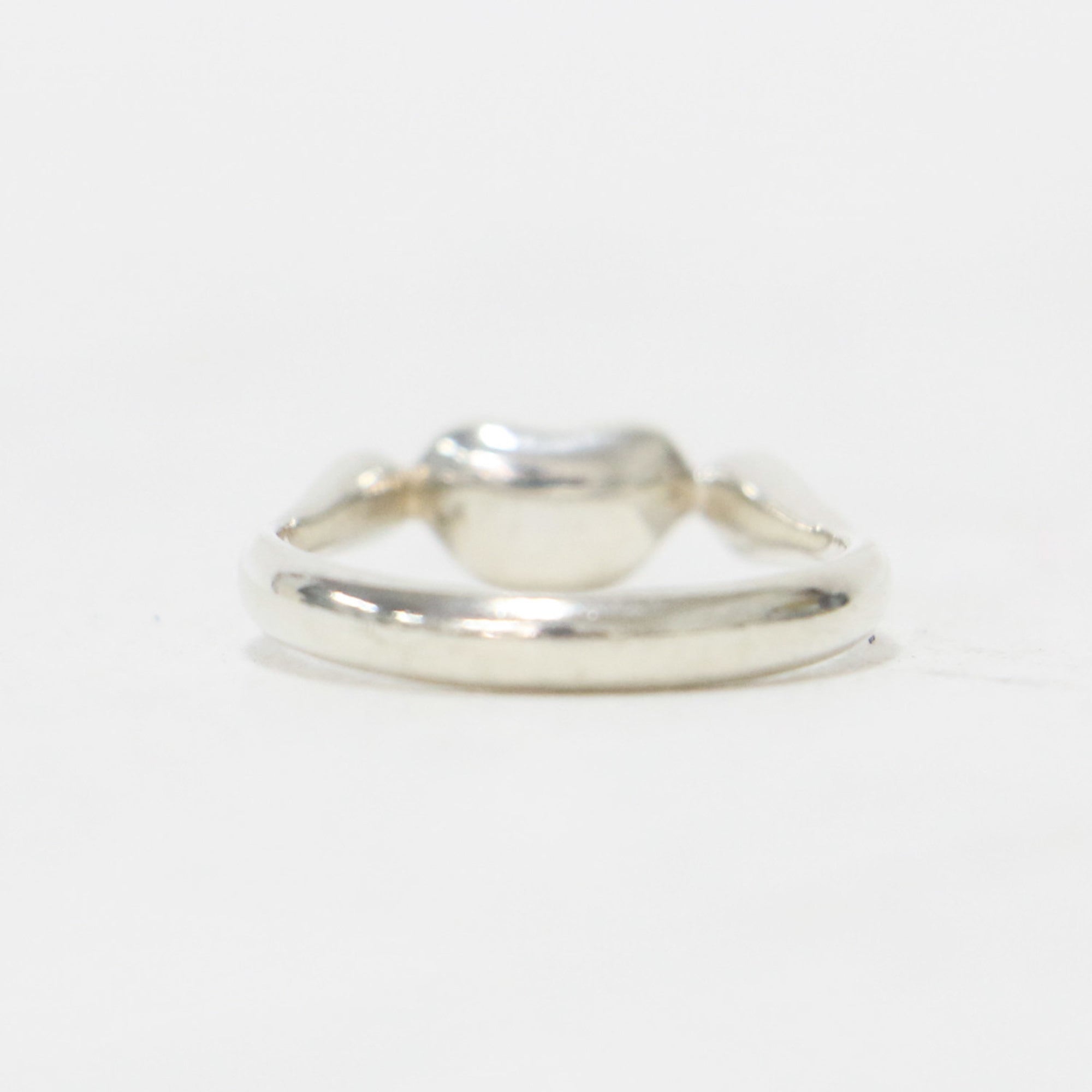 Bean Ring Sterling Silver