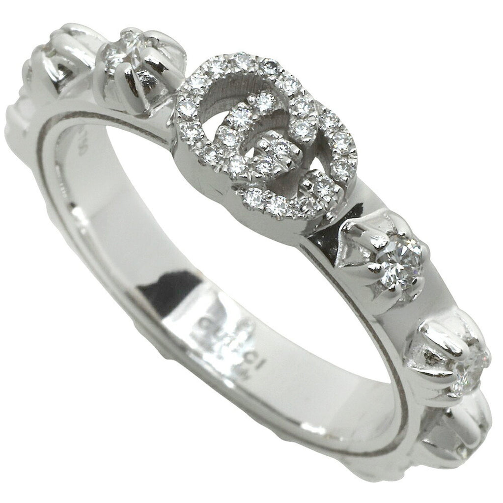 Ring 18K White Gold with Diamonds