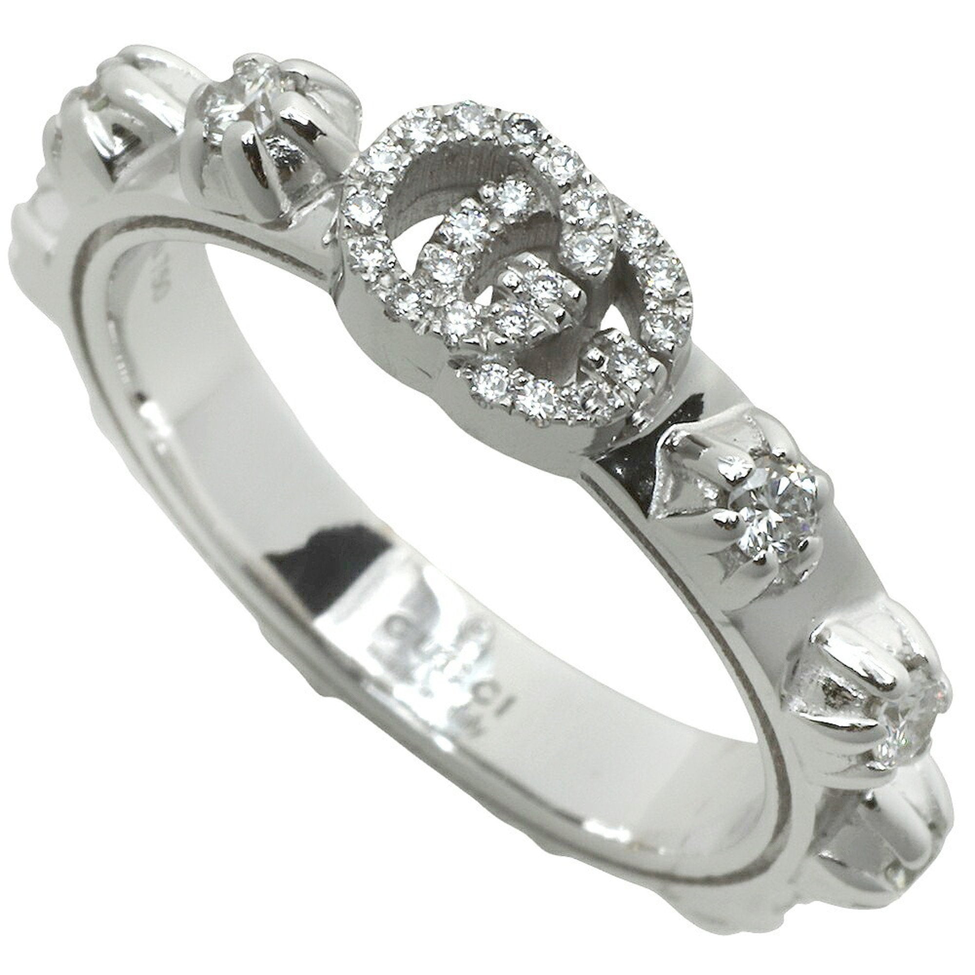 Ring 18K White Gold with Diamonds