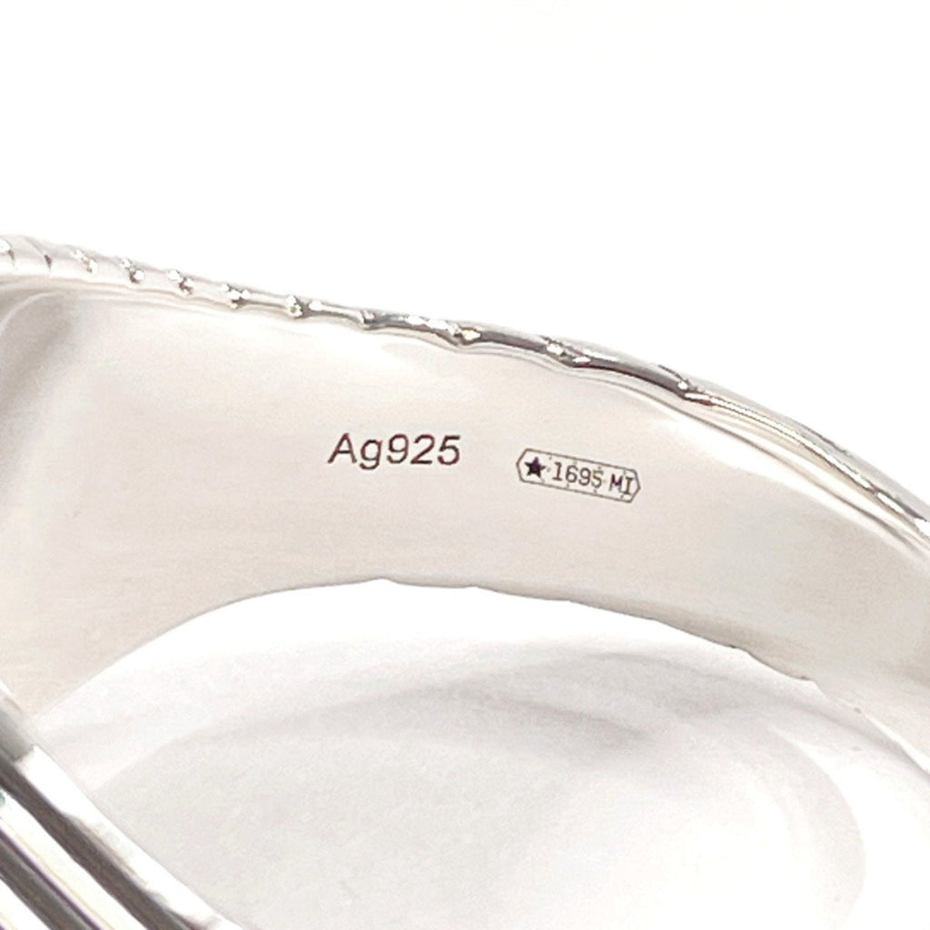 Double G Twist Ring Sterling Silver