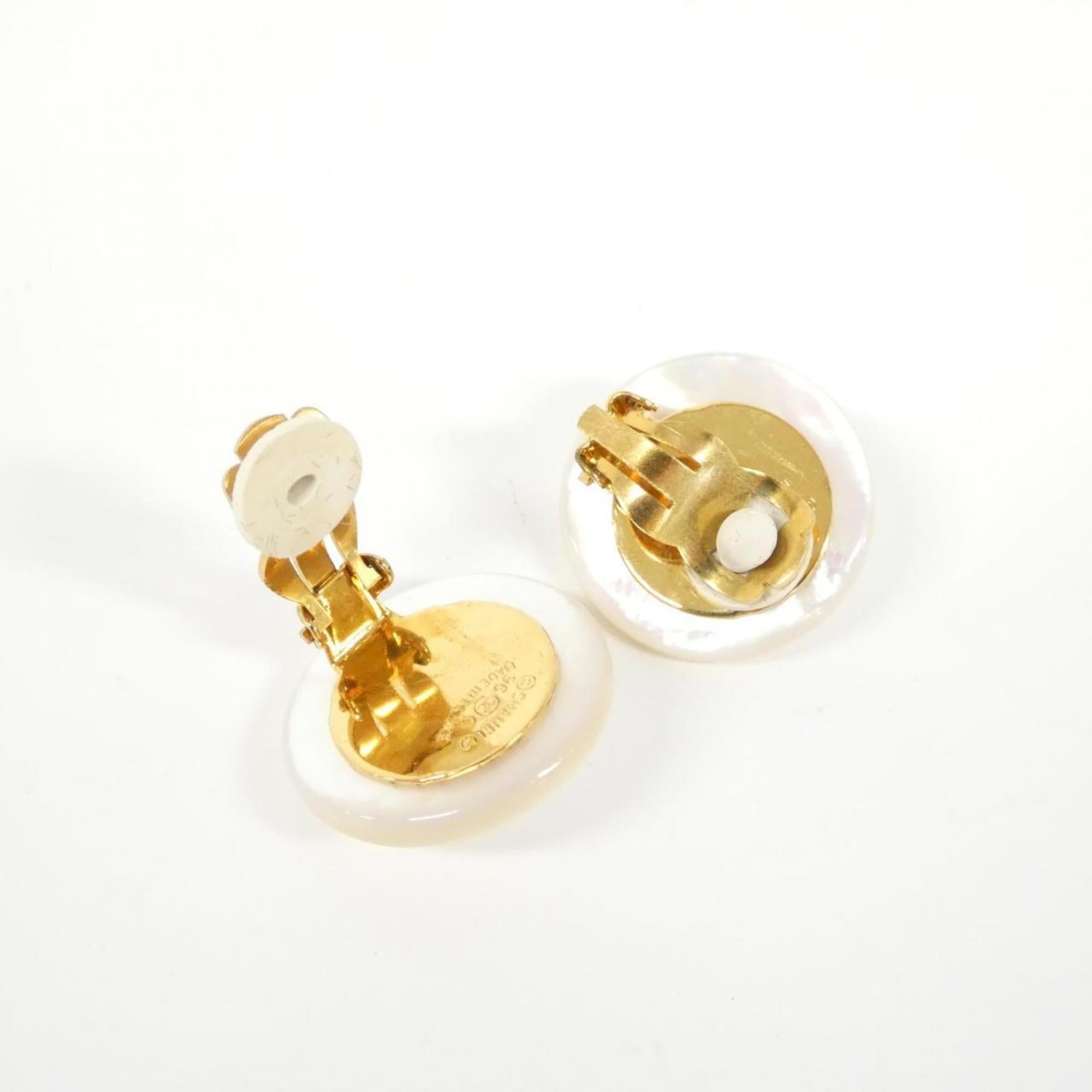 Clip-On Earrings Clip-On Gold-Tone Metal