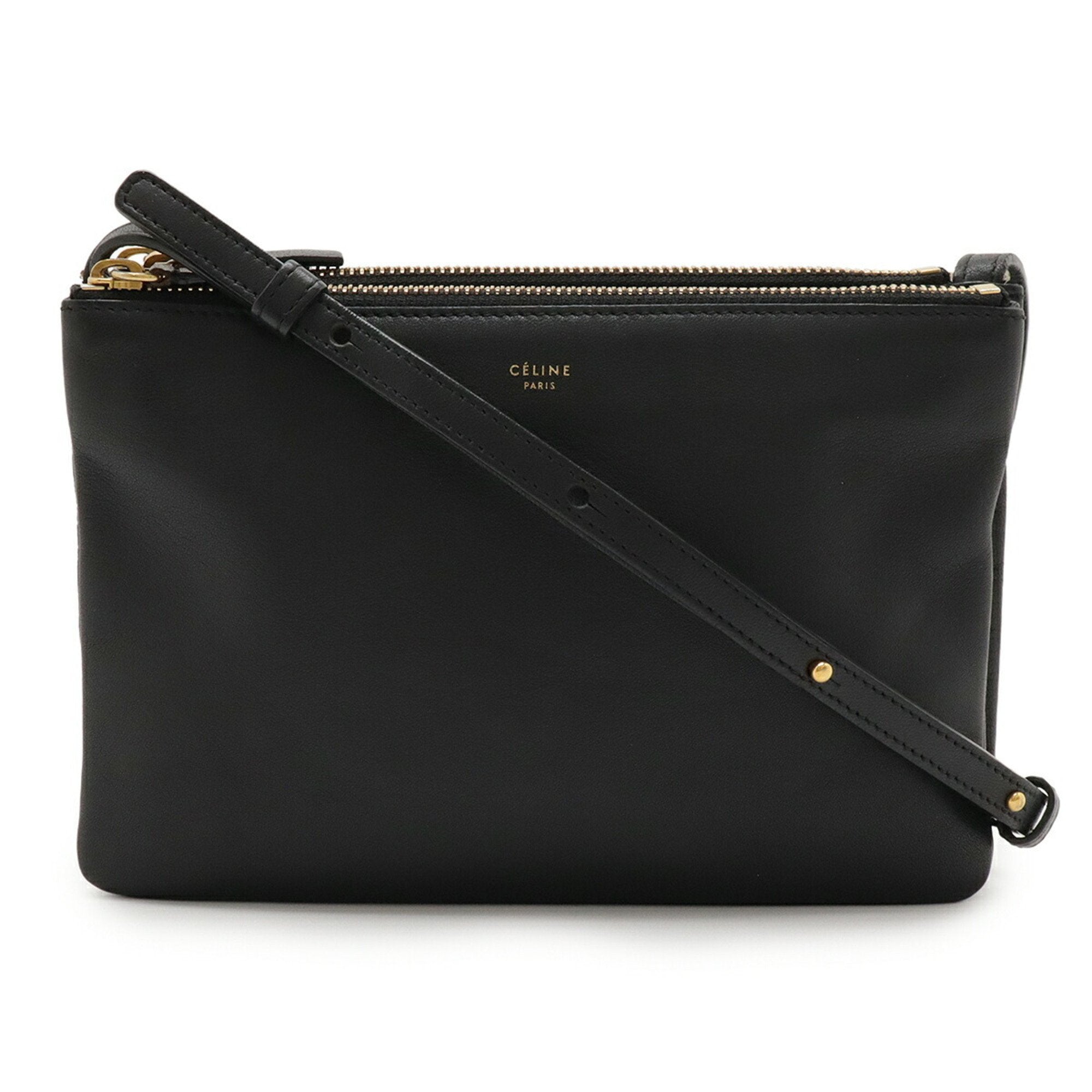 Trio Crossbody Bag Leather Small