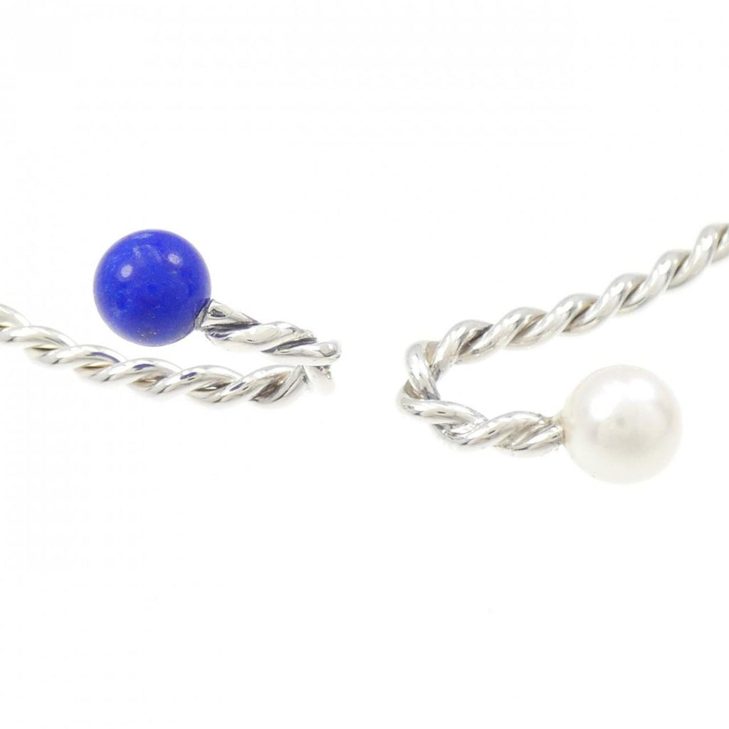 Bangle Sterling Silver with Lapis Lazuli Bracelet