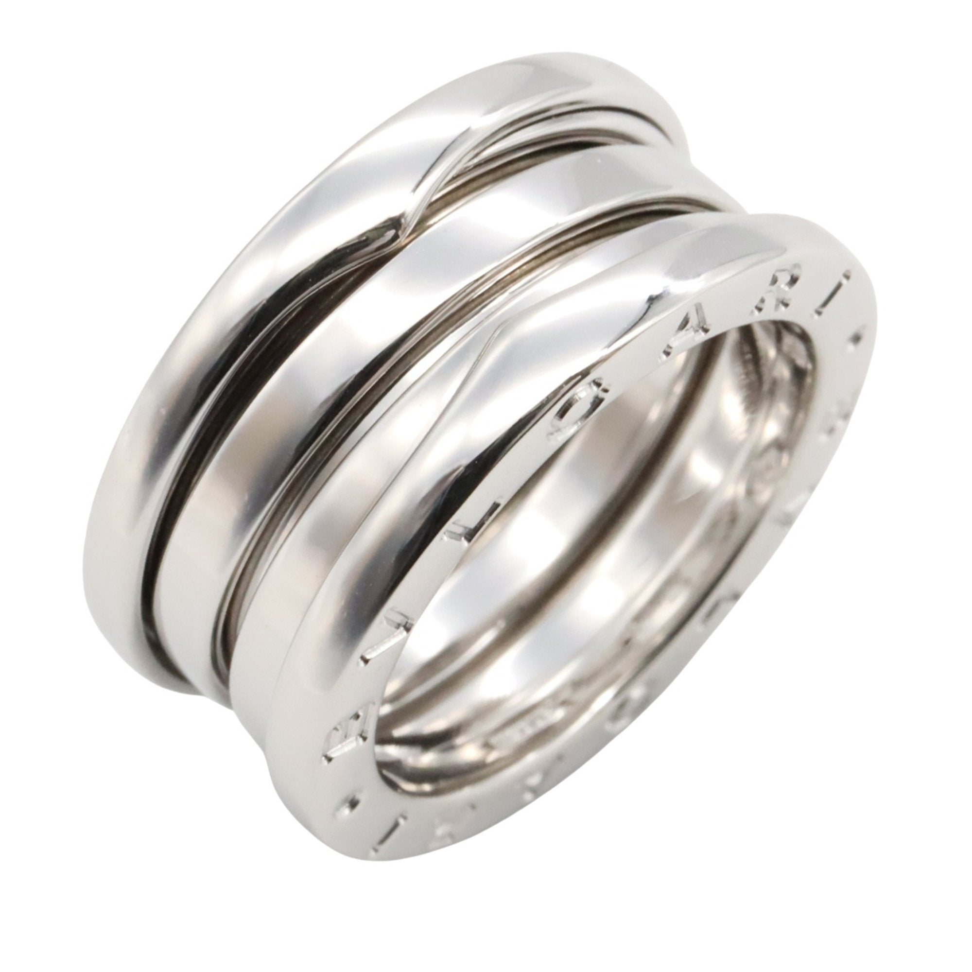 B.Zero1 Ring 18K White Gold and Sterling Silver