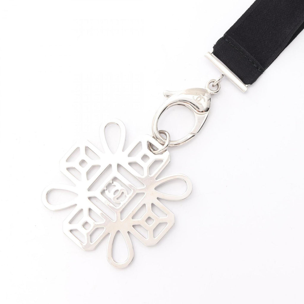 CC Logo Pendant Necklace Sterling Silver