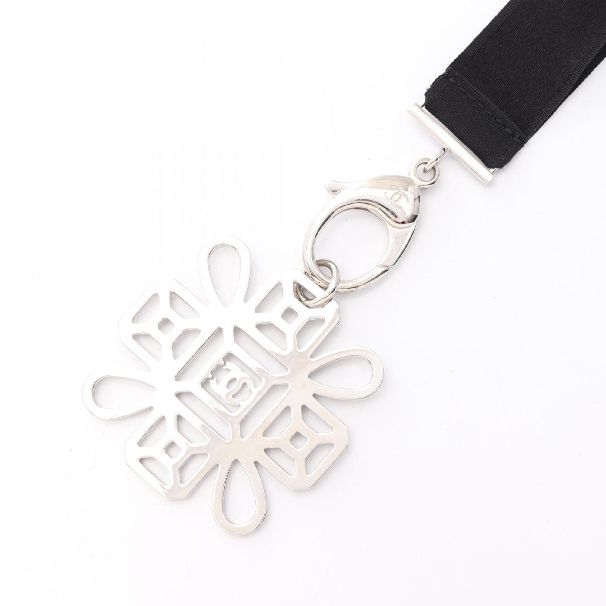 CC Logo Pendant Necklace Sterling Silver