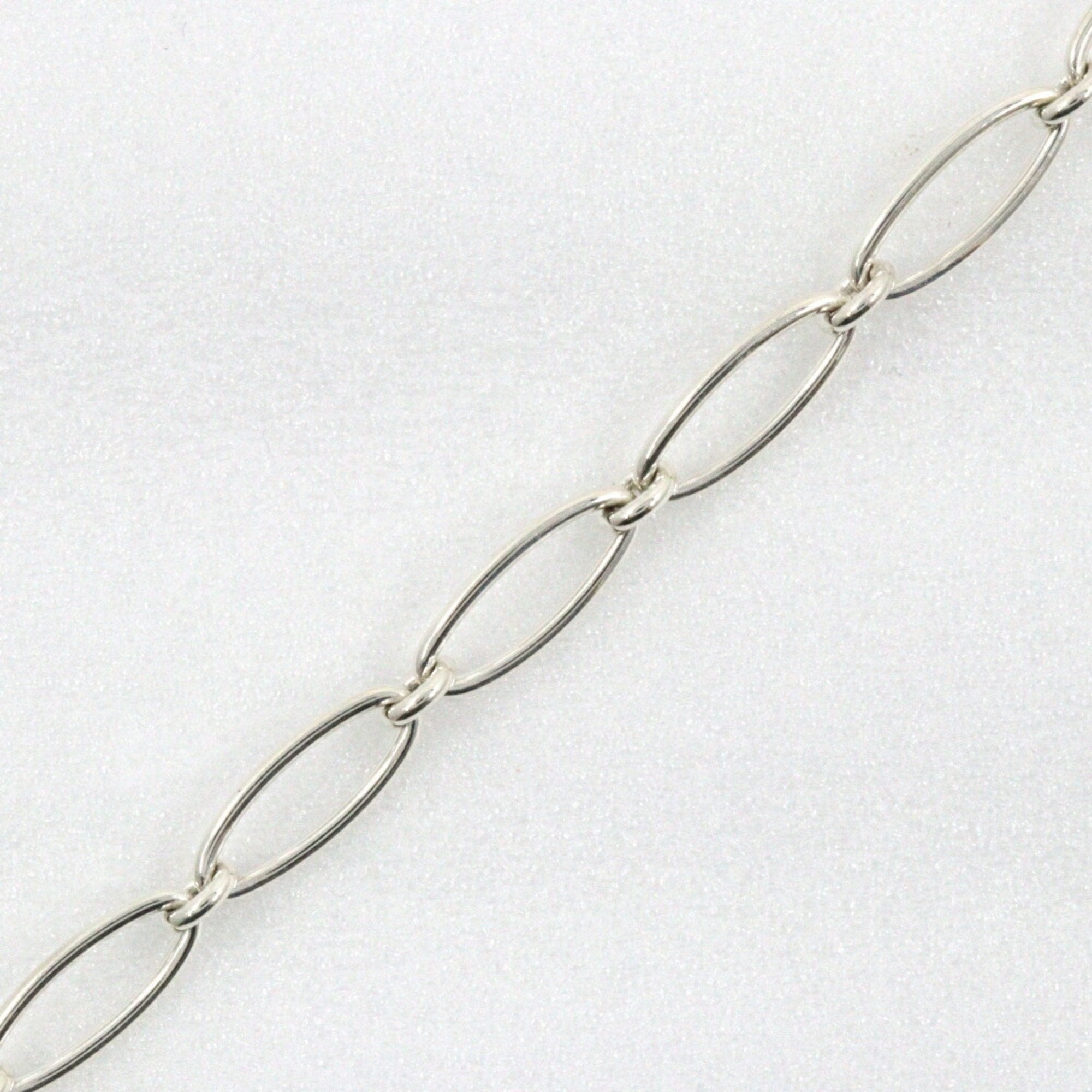 Elsa Peretti Pendant Necklace Sterling Silver 49mm