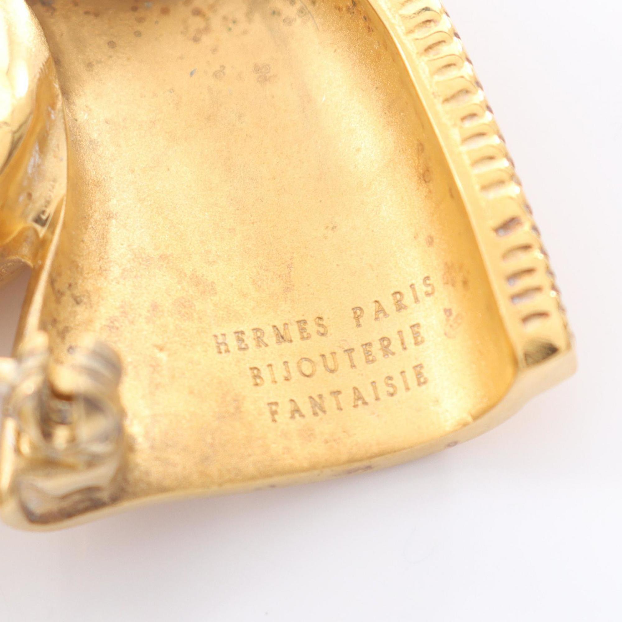 Horsehead Brooch Gold