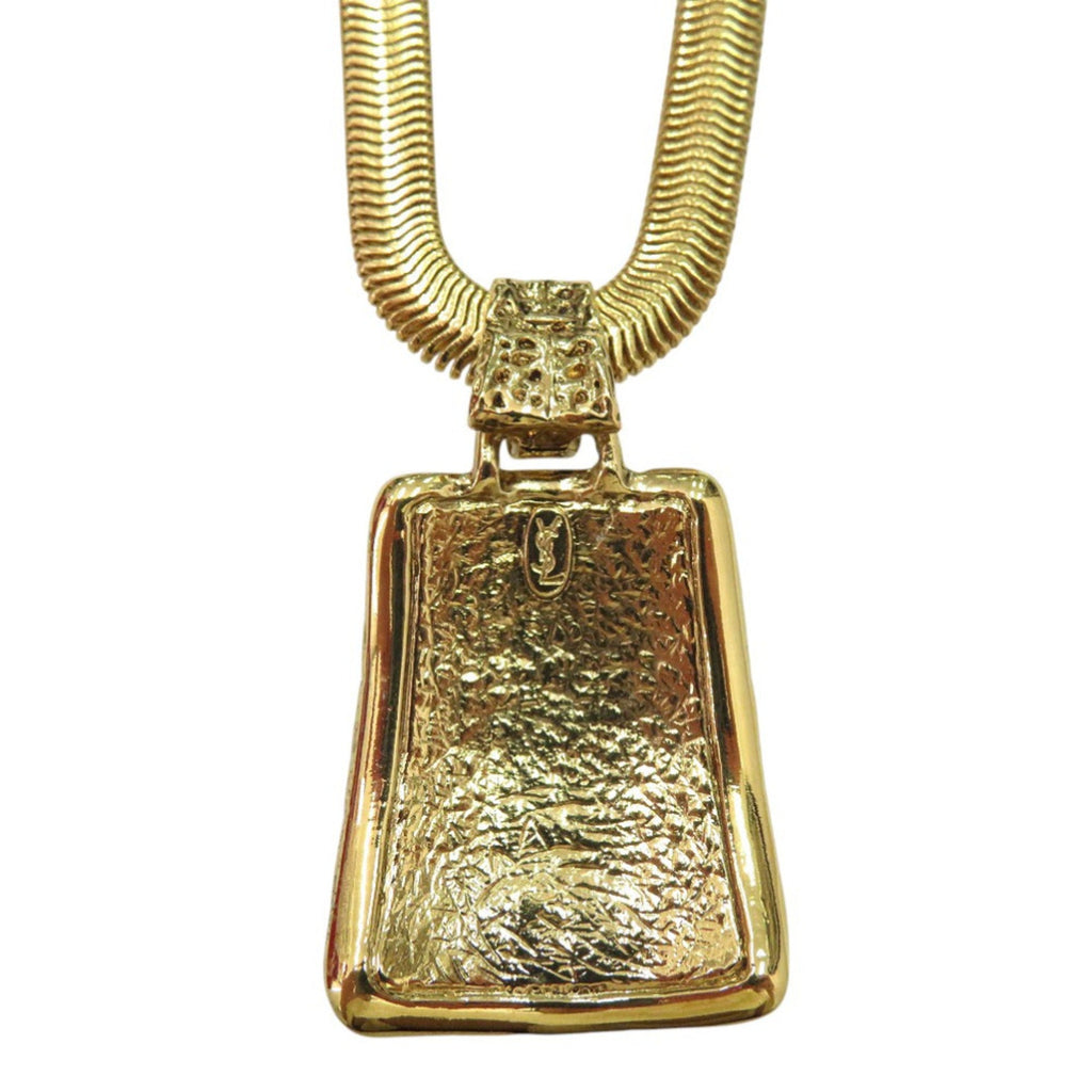 Vintage Pendant Necklace Alloy and Gold