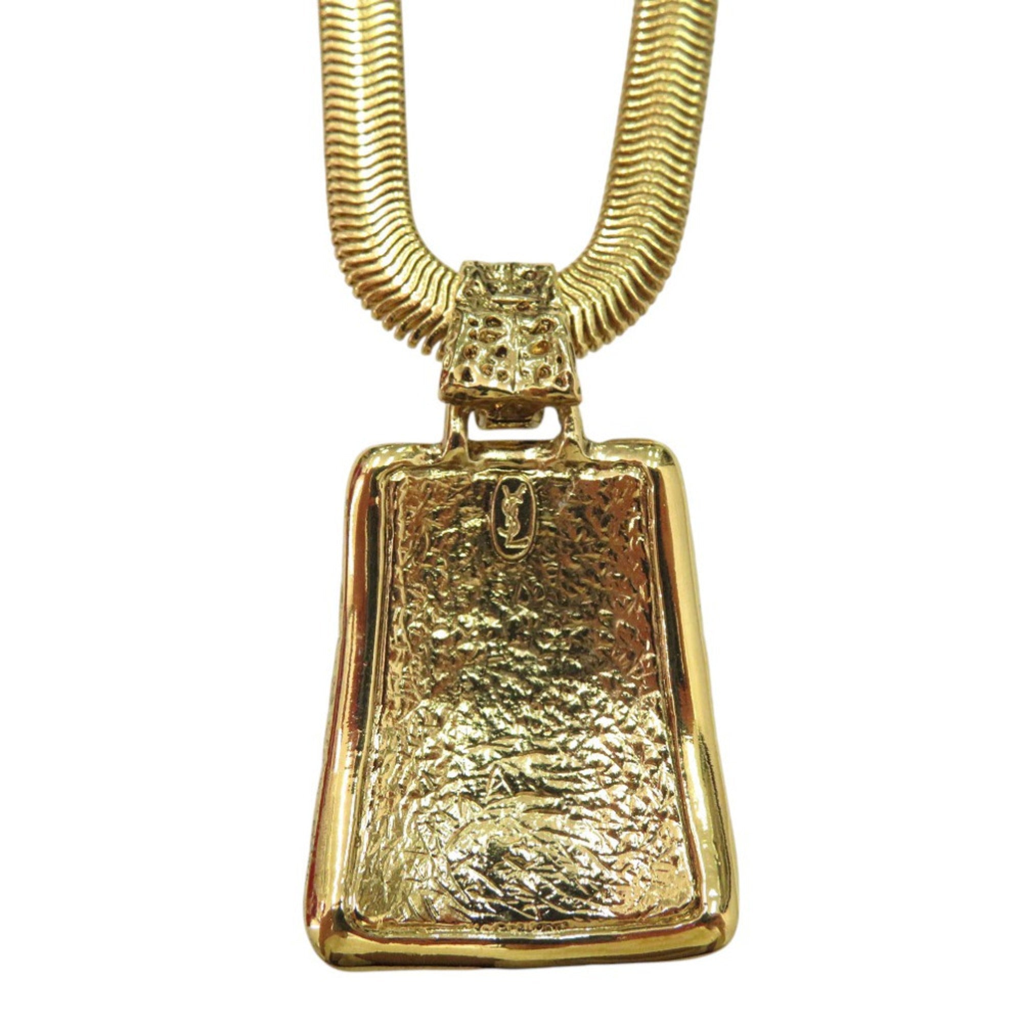 Vintage Pendant Necklace Alloy and Gold