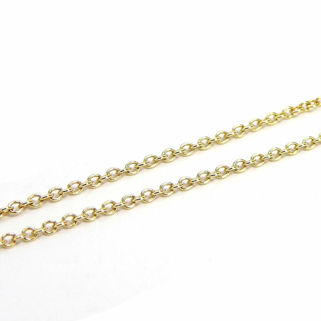 Elsa Peretti Pendant Necklace 18K Yellow Gold 3.9mm