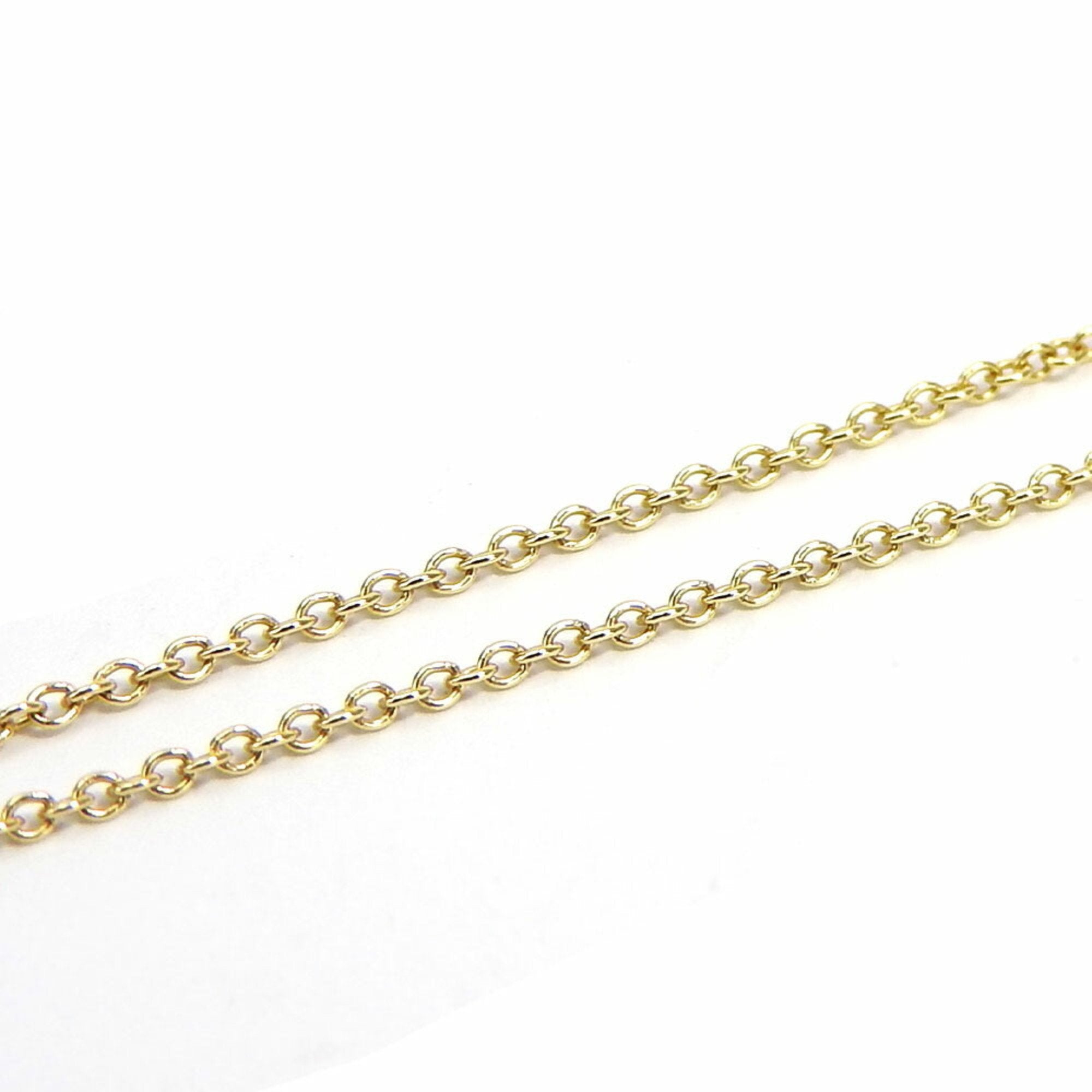 Elsa Peretti Pendant Necklace 18K Yellow Gold 3.9mm